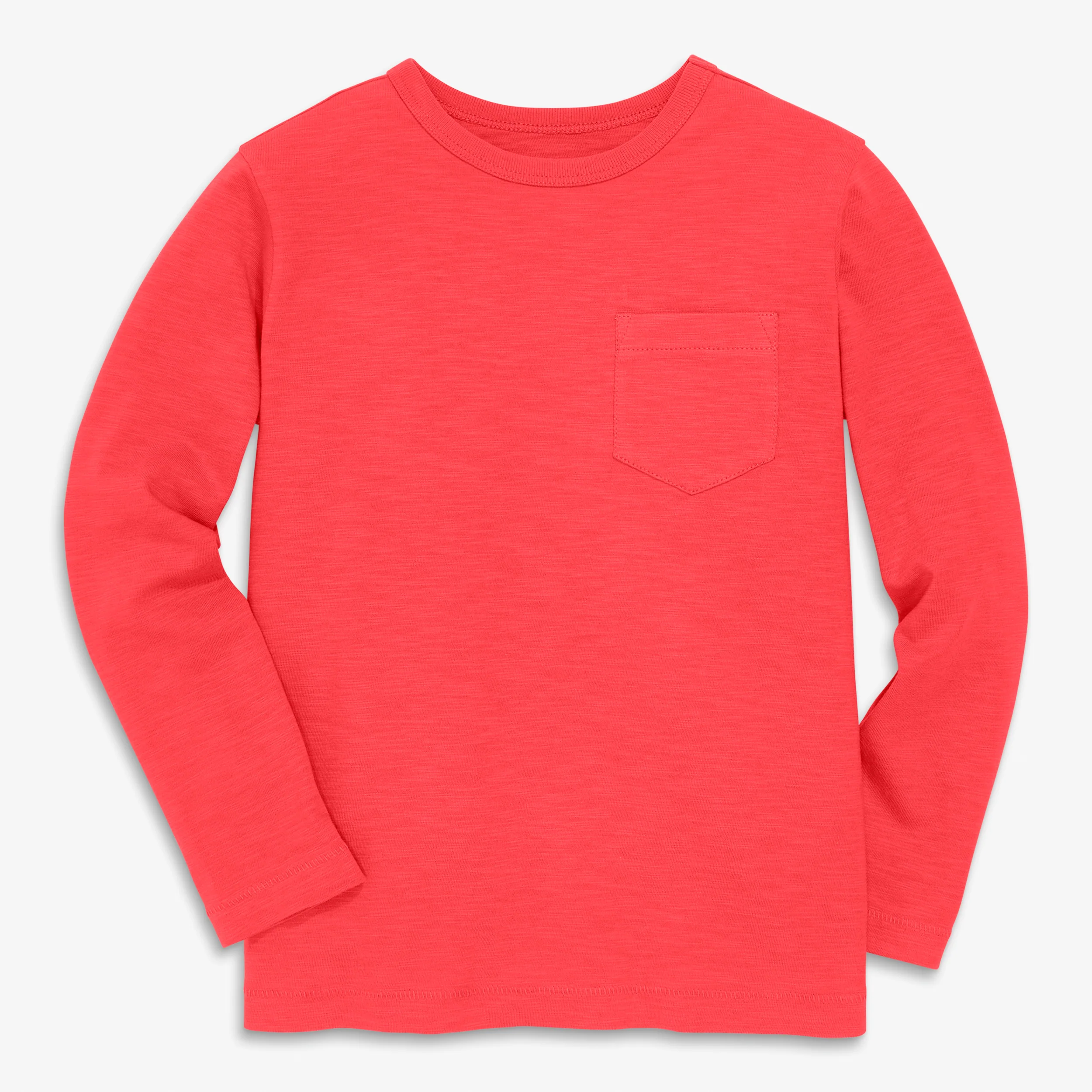 Kids long sleeve slub pocket tee - Image 13