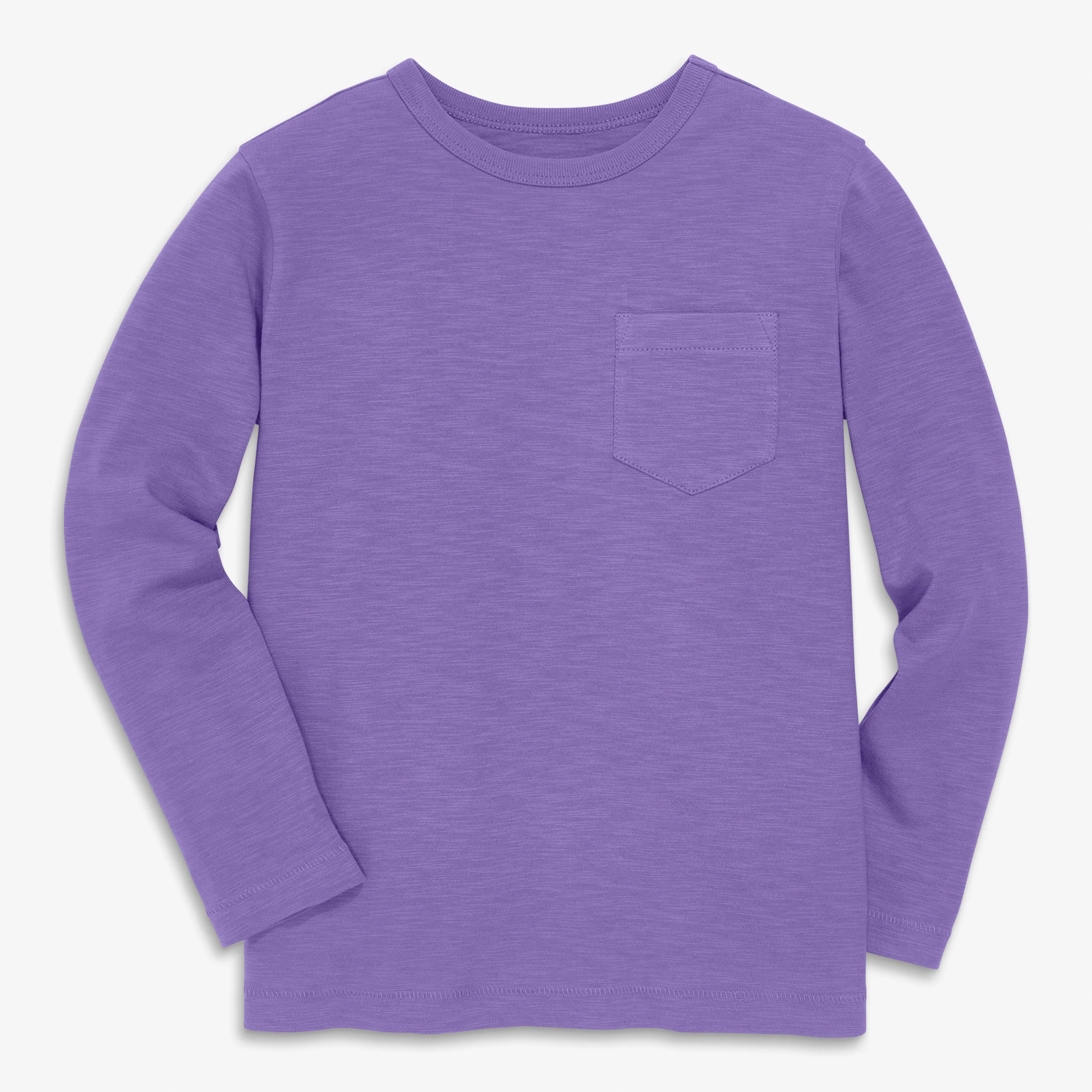 Kids long sleeve slub pocket tee - Image 14