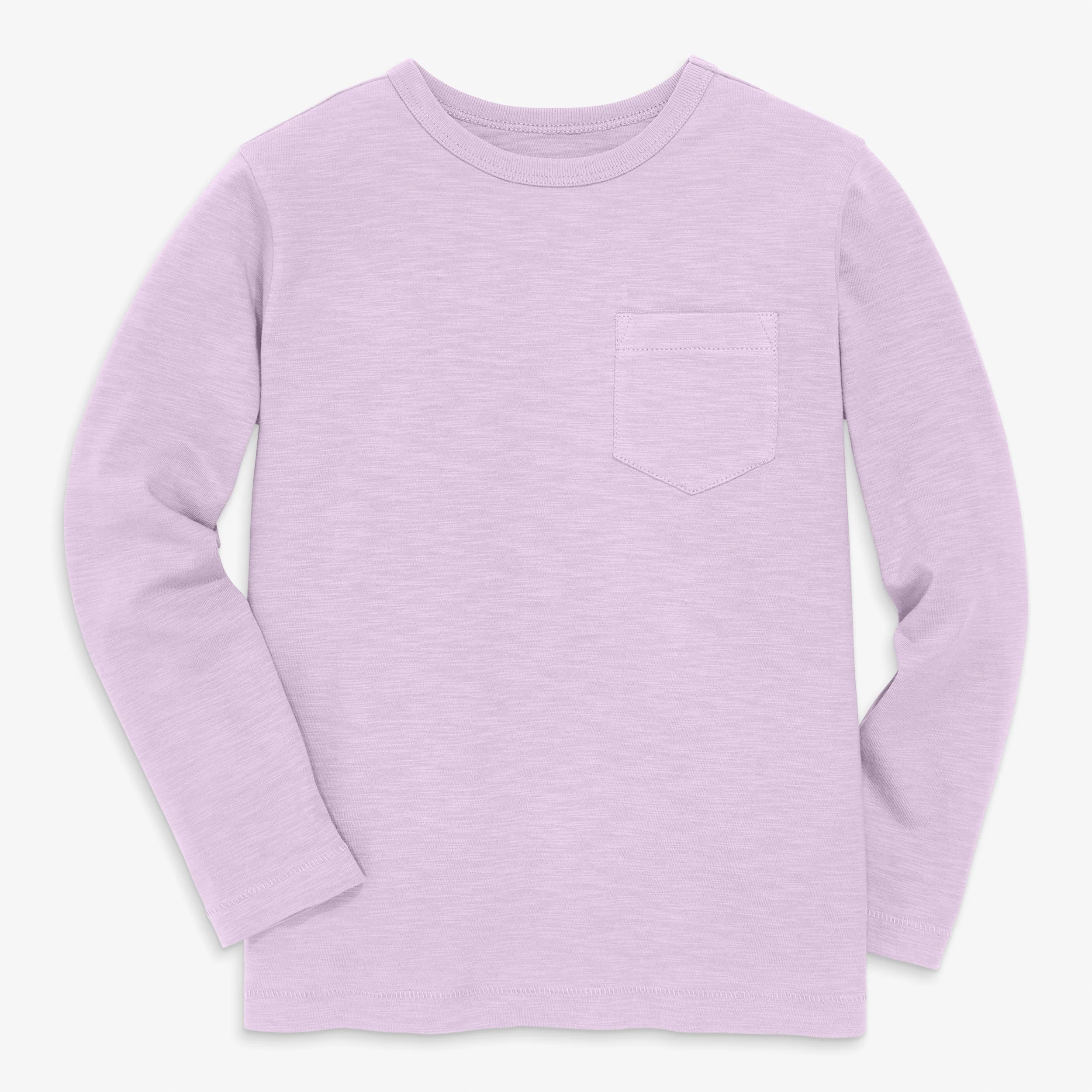 Kids long sleeve slub pocket tee - Image 15