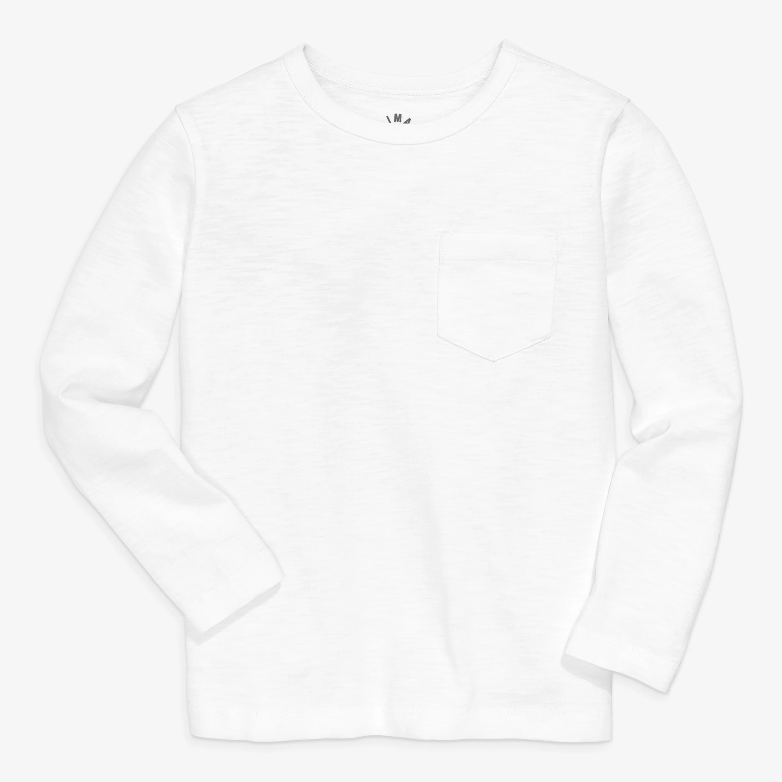 Kids long sleeve slub pocket tee - Image 2