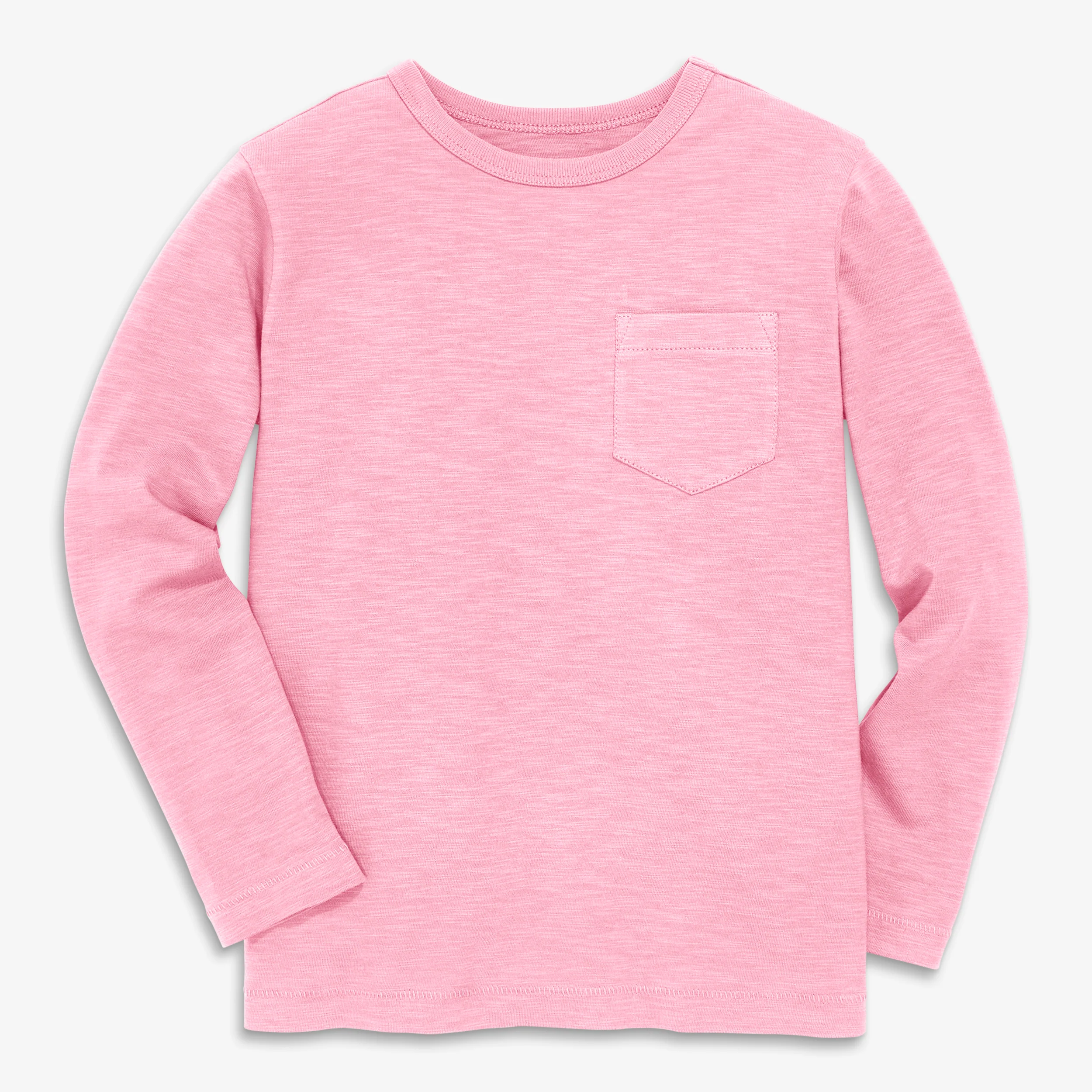 Kids long sleeve slub pocket tee - Image 3
