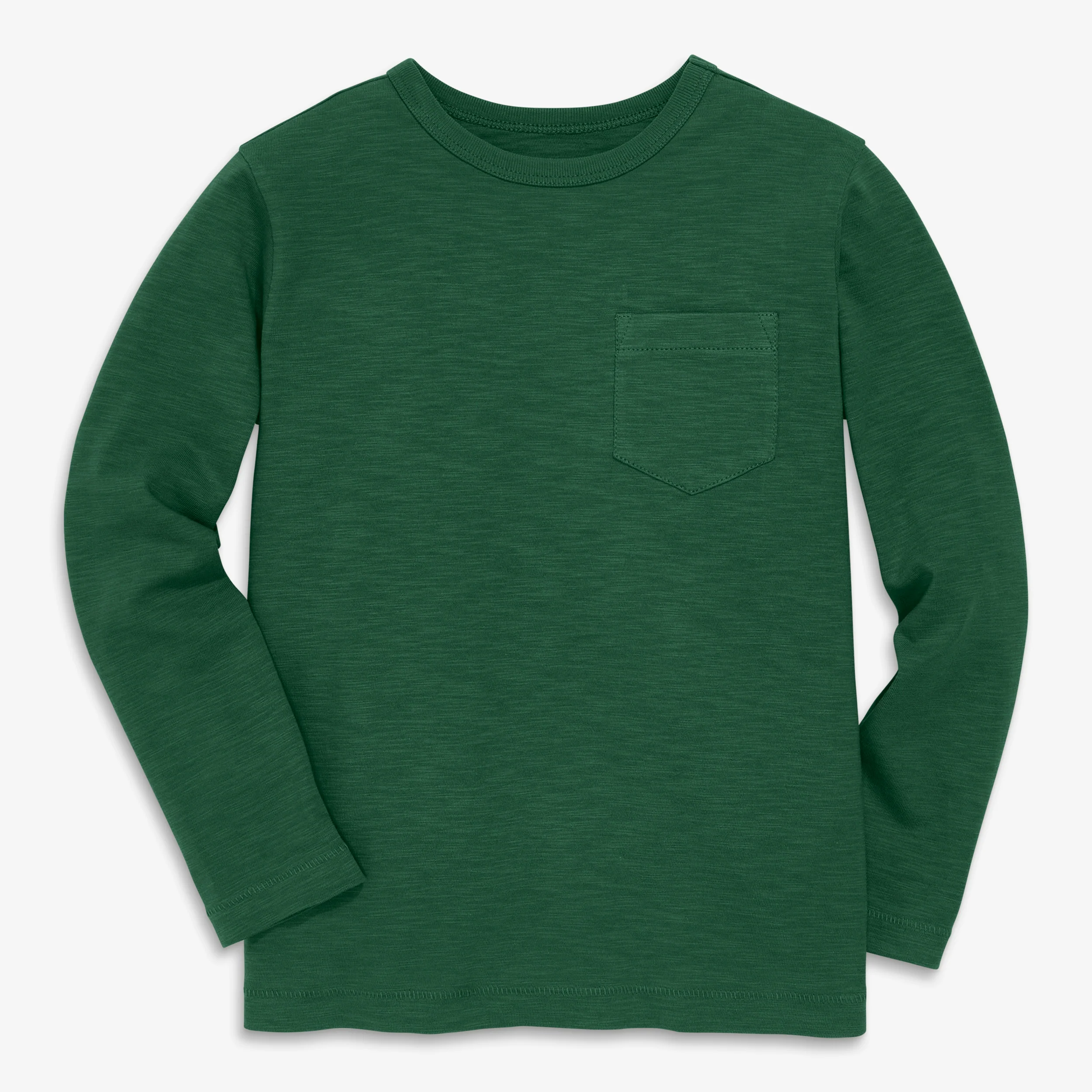 Kids long sleeve slub pocket tee - Image 5