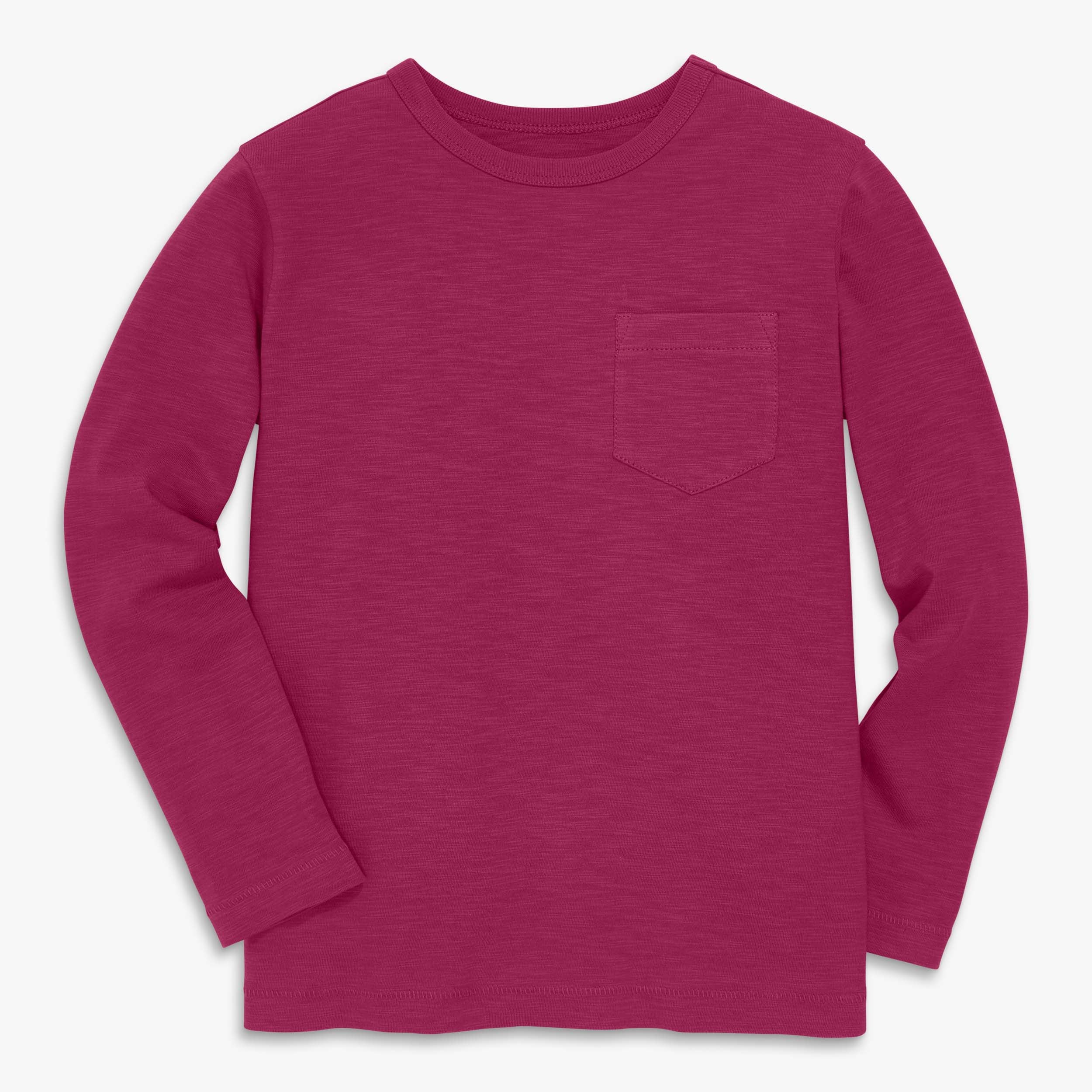 Kids long sleeve slub pocket tee - Image 7