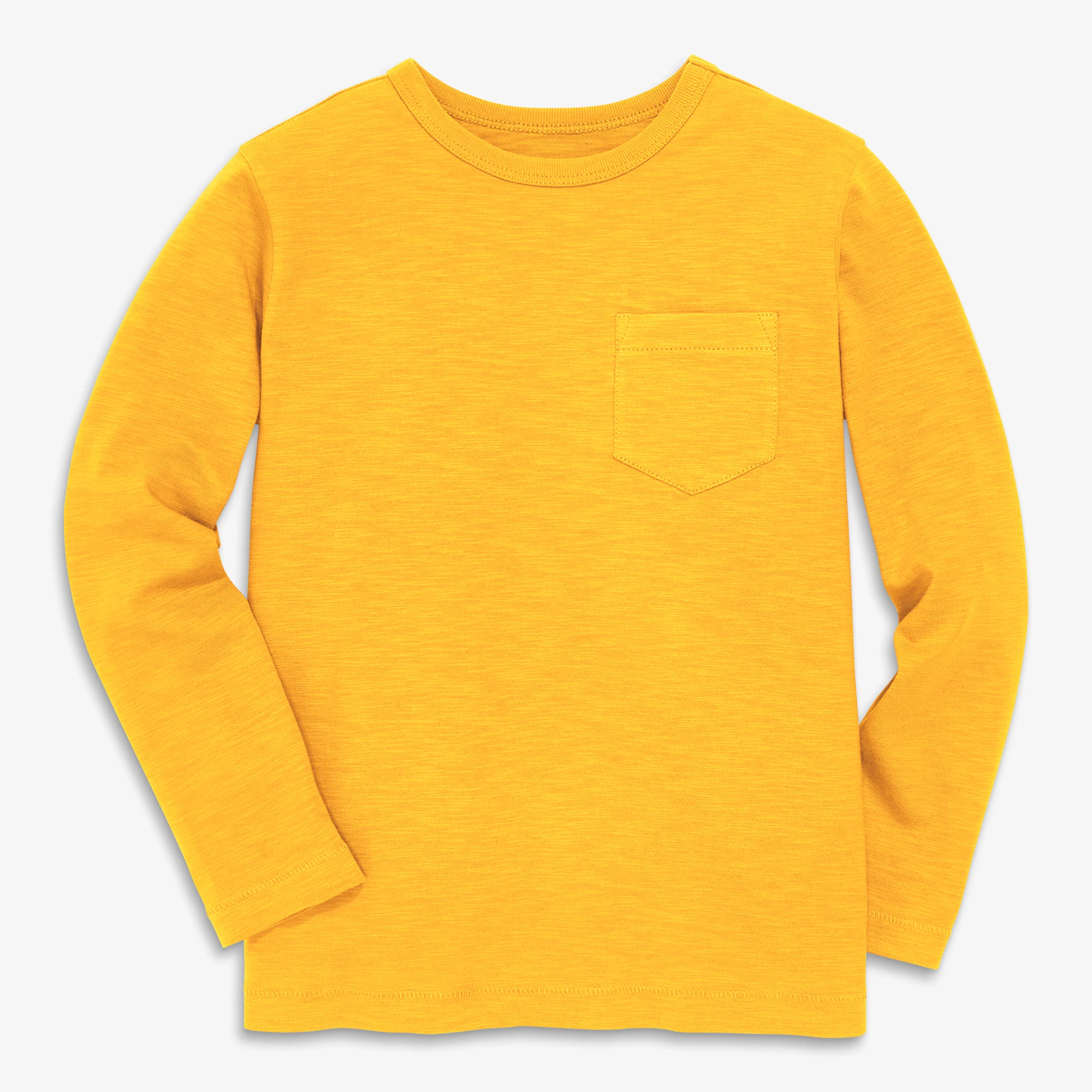 Kids long sleeve slub pocket tee - Image 8