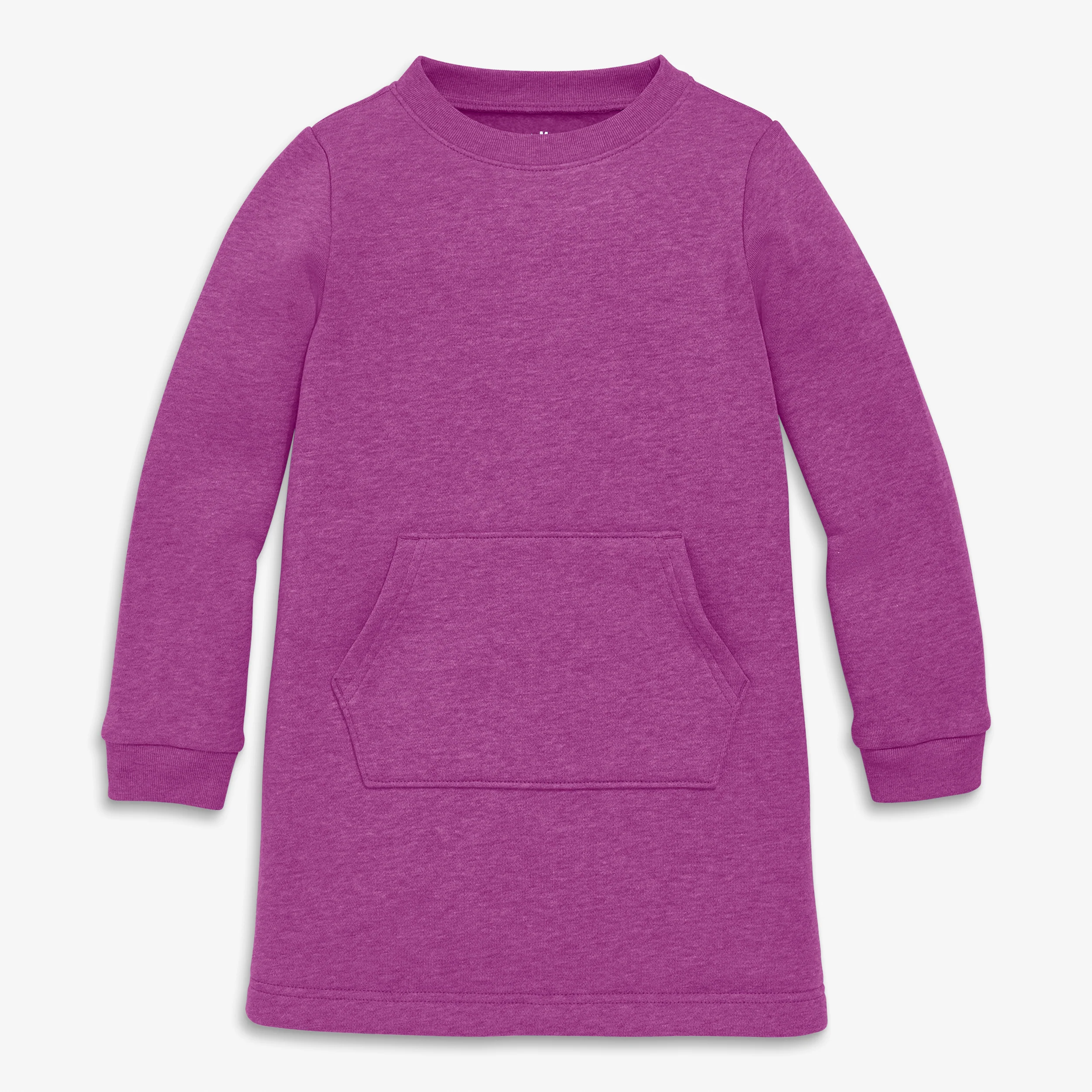 Kids cozy fleece sweatshirt dress - Image 2