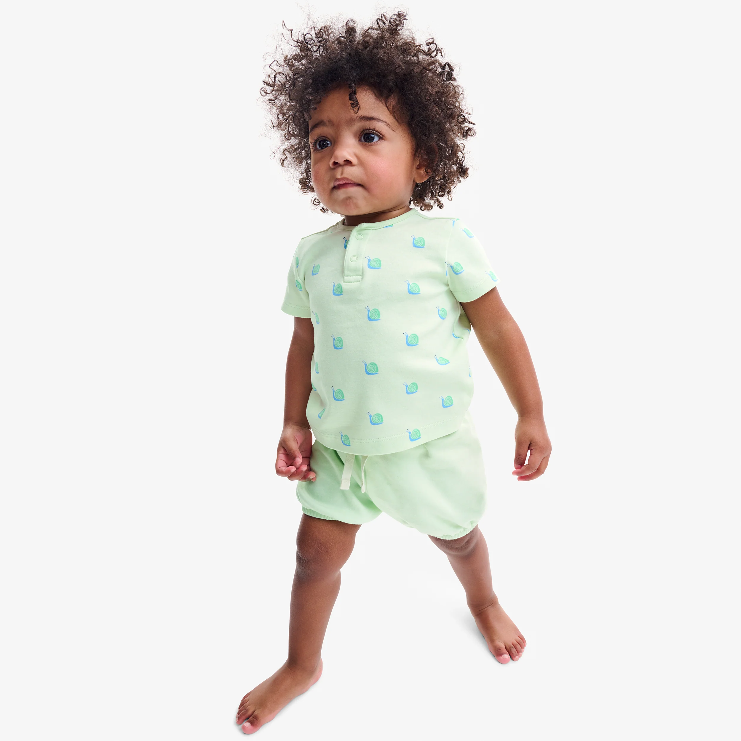 Baby organic bubble short - Image 8