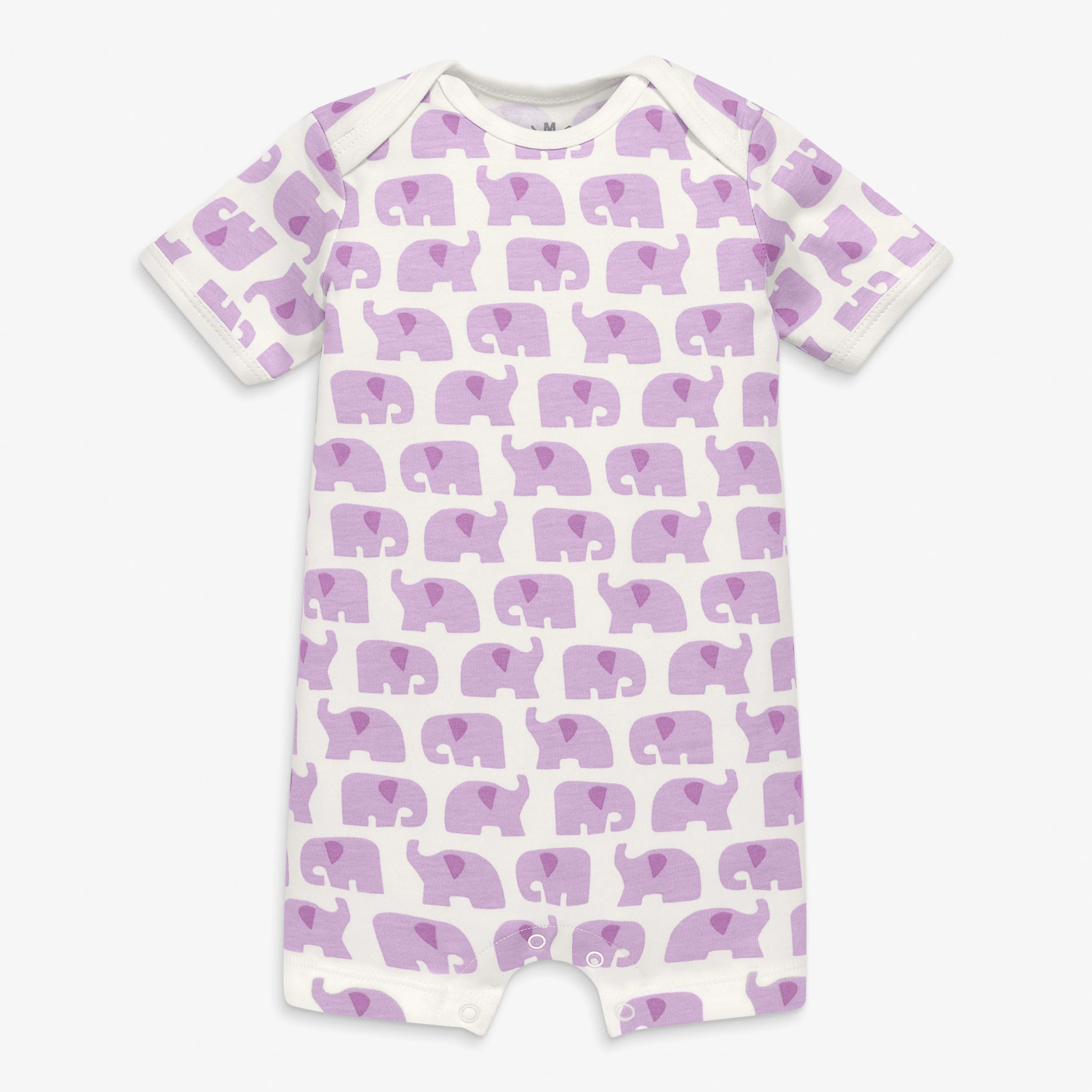 Organic animal friends babysuit shortie - Image 10