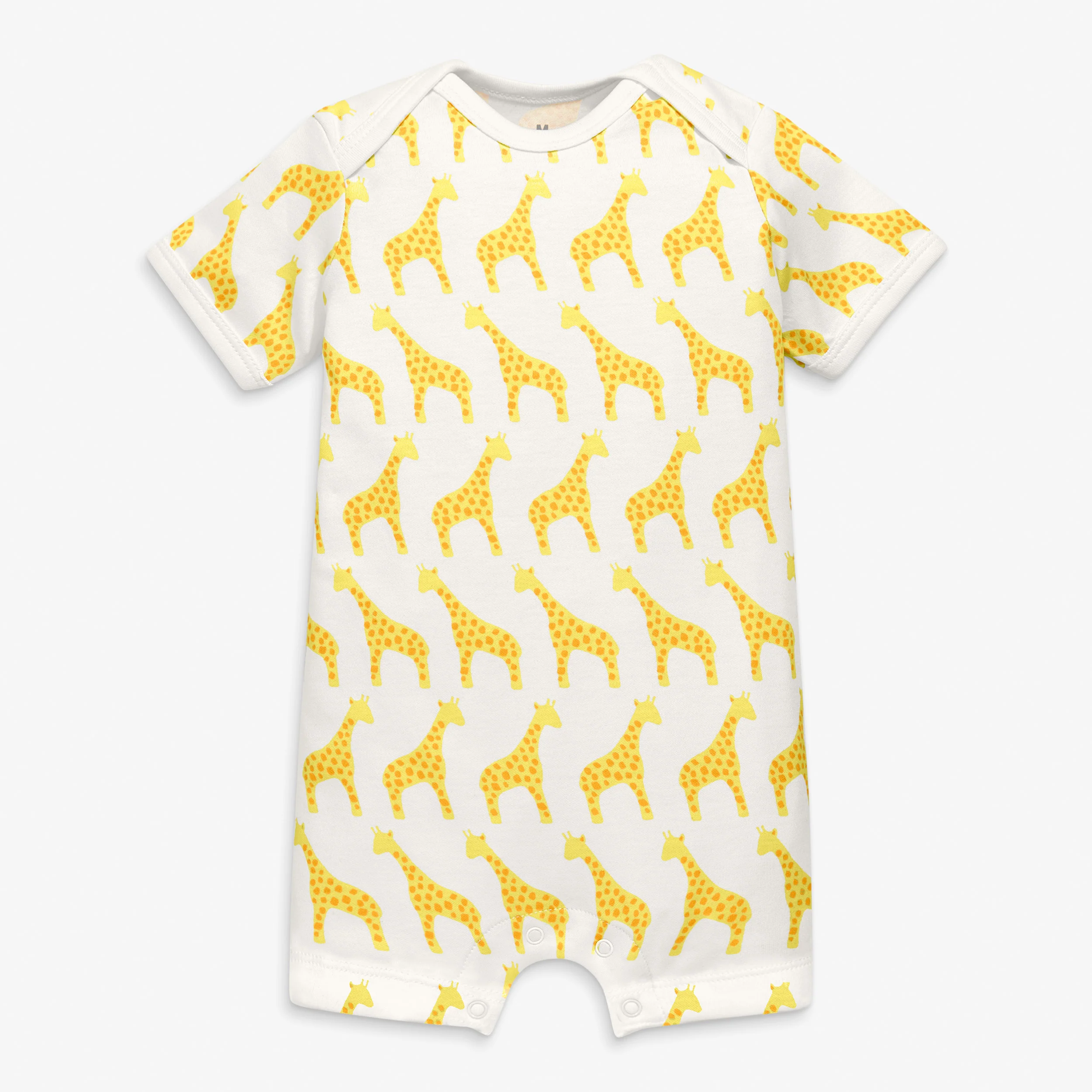 Organic animal friends babysuit shortie - Image 12