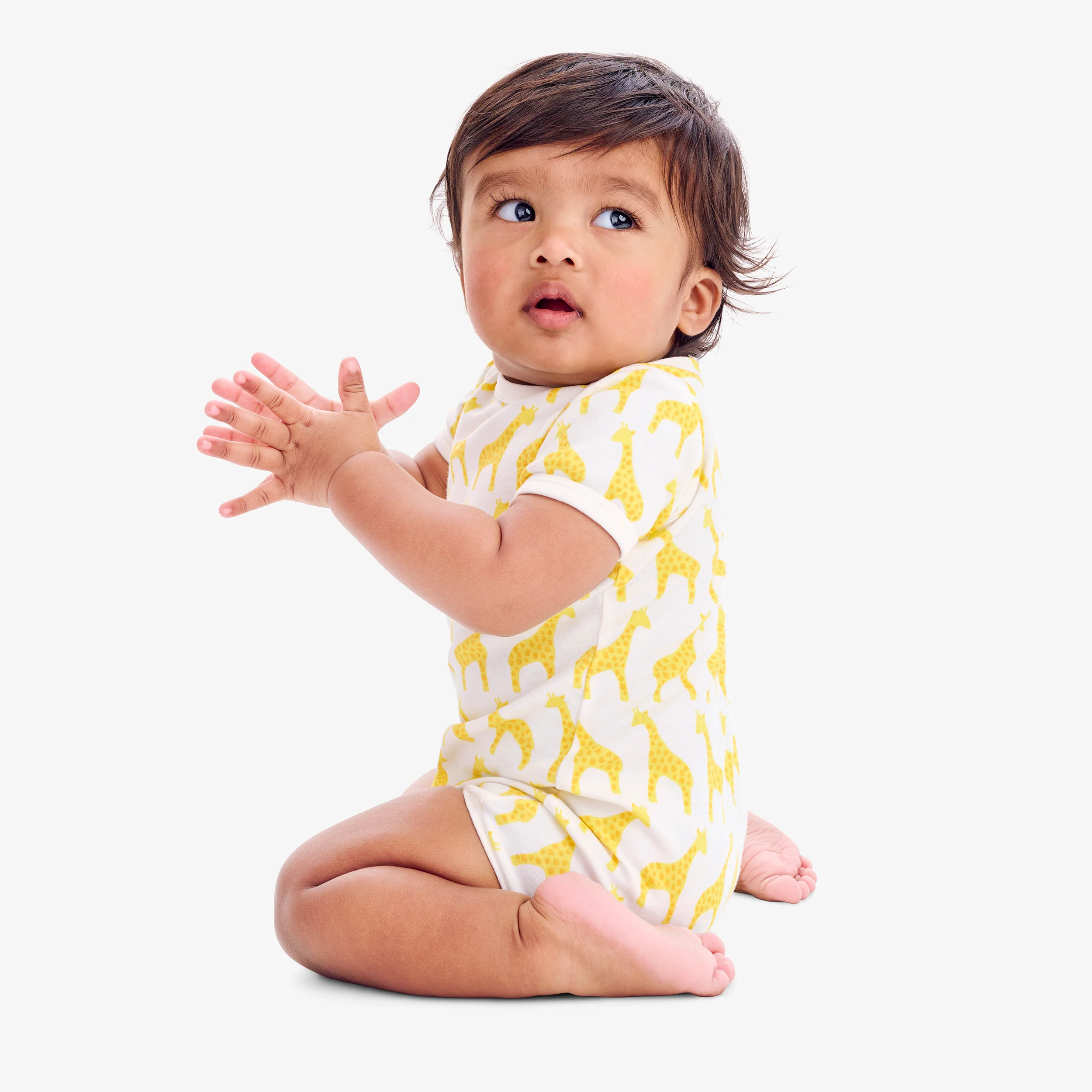 Organic animal friends babysuit shortie - Image 5
