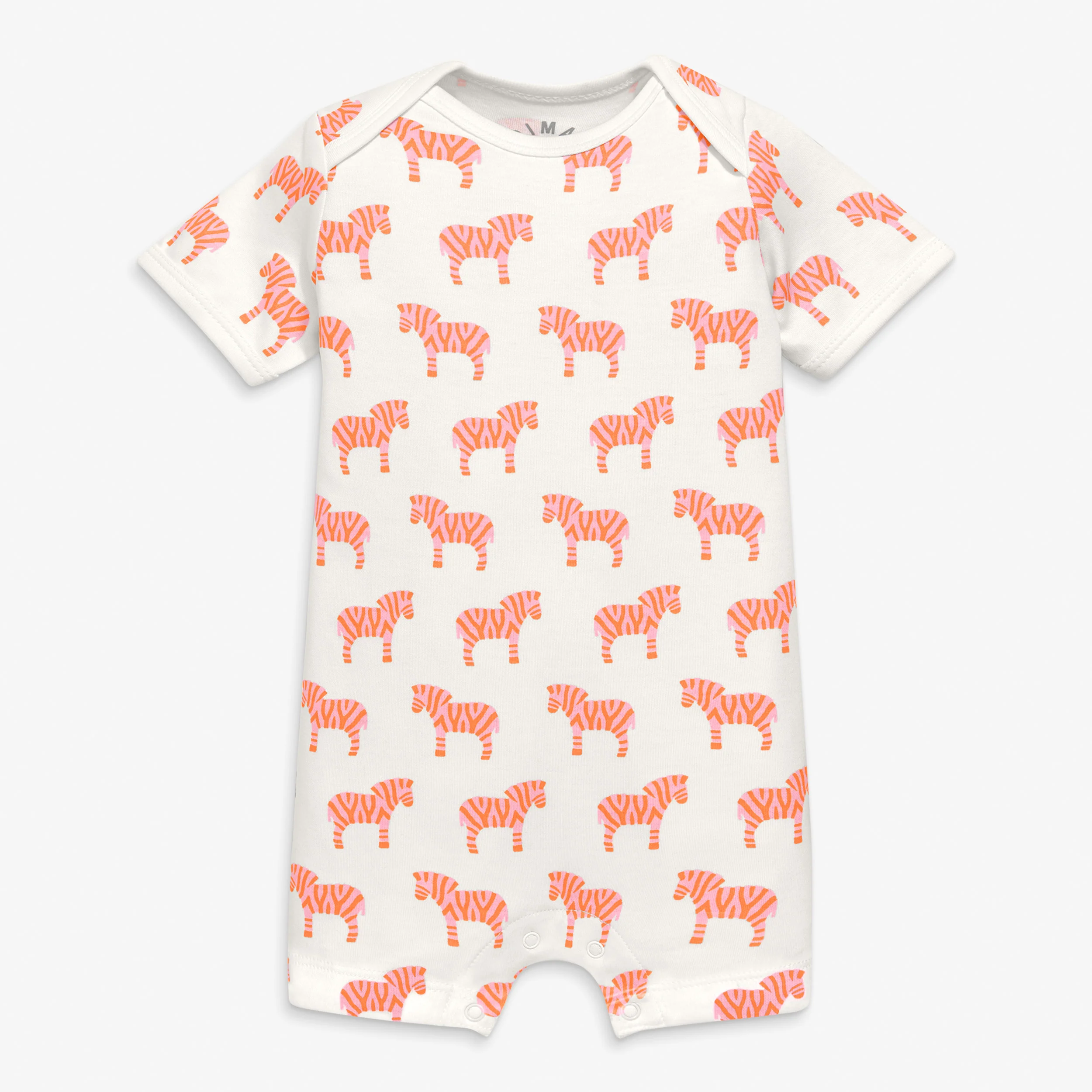 Organic animal friends babysuit shortie - Image 8