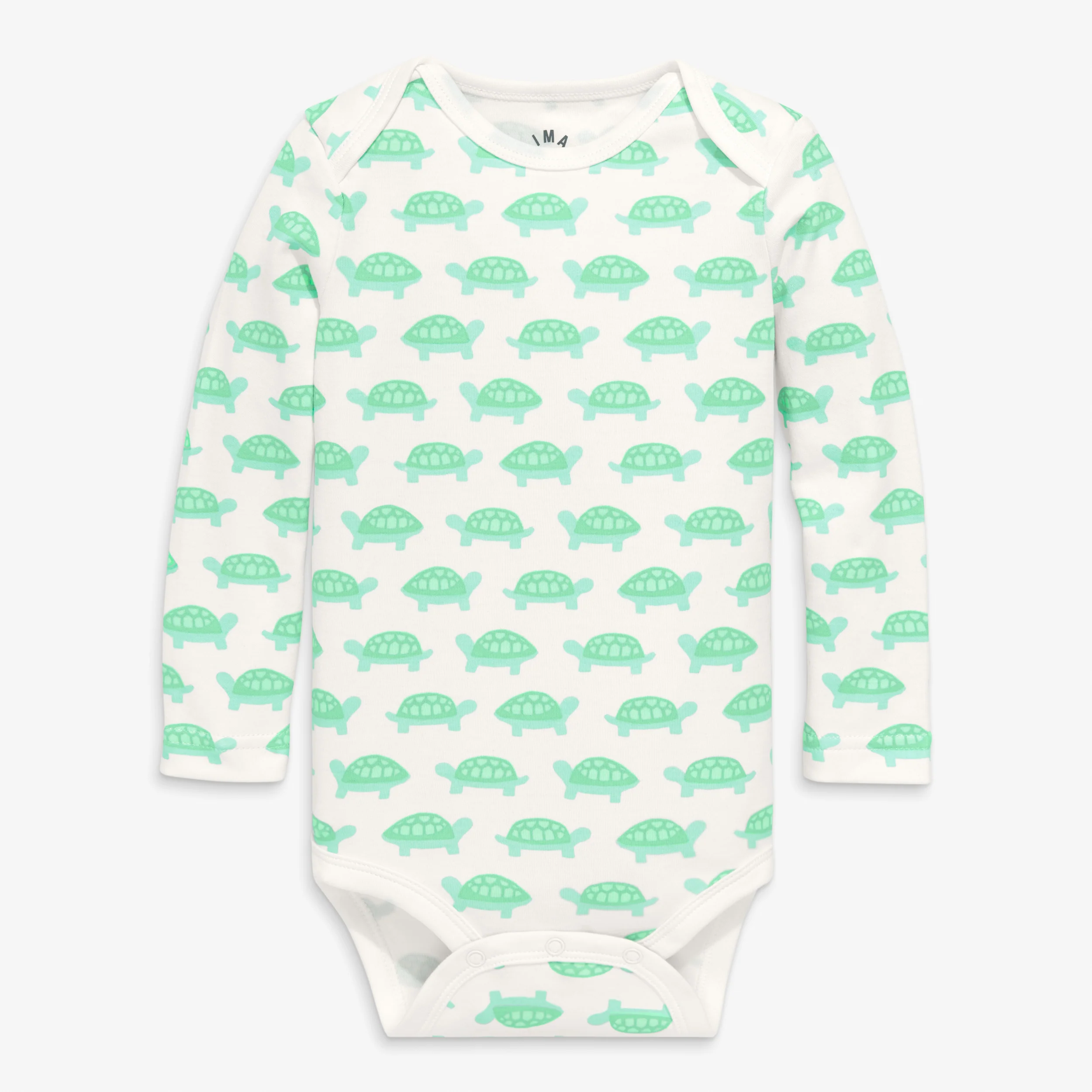 Organic long sleeve babysuit in animal friends - Image 10
