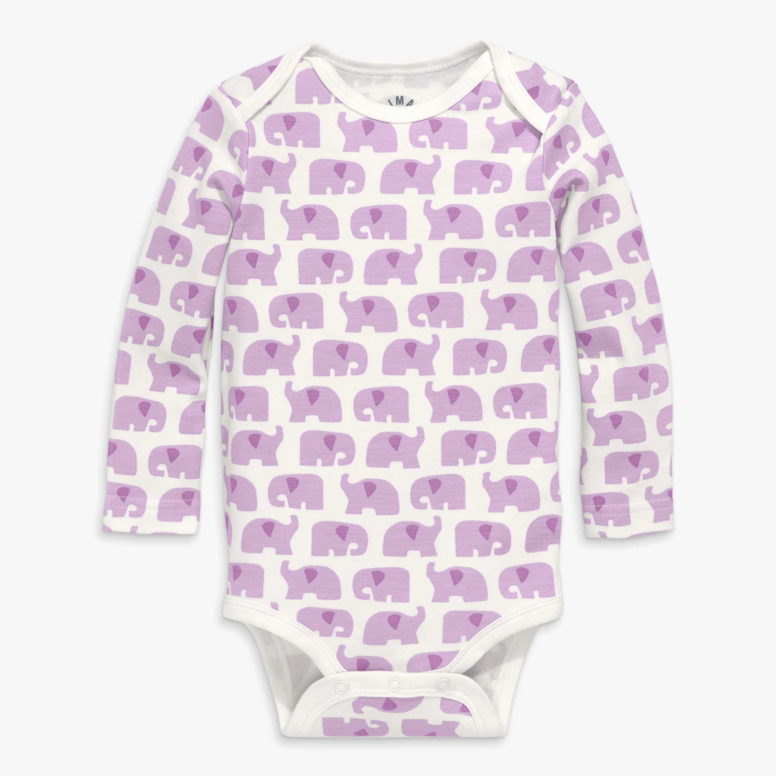 Organic long sleeve babysuit in animal friends - Image 5