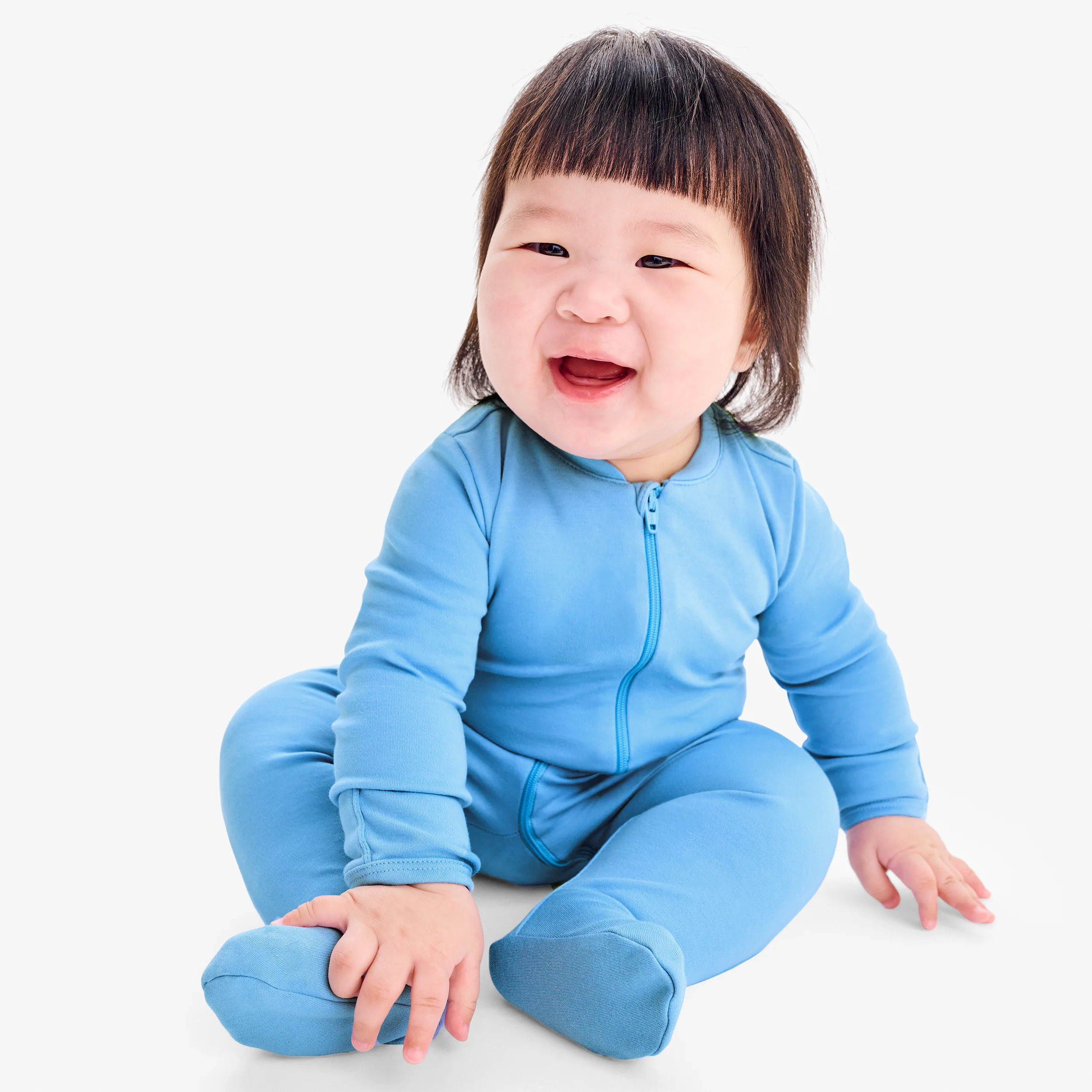 Baby organic zip footie - Image 19