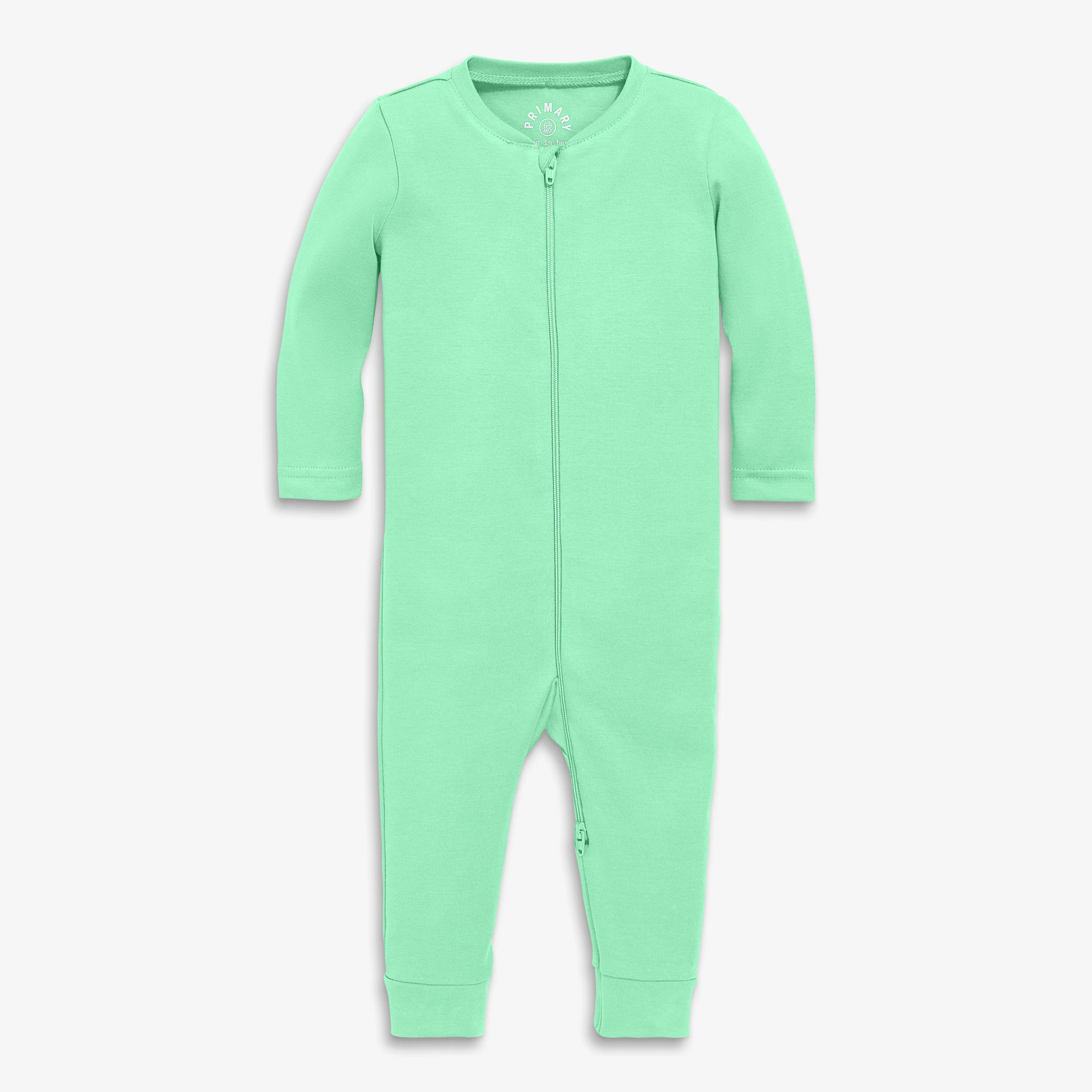 Baby organic zip romper - Image 2