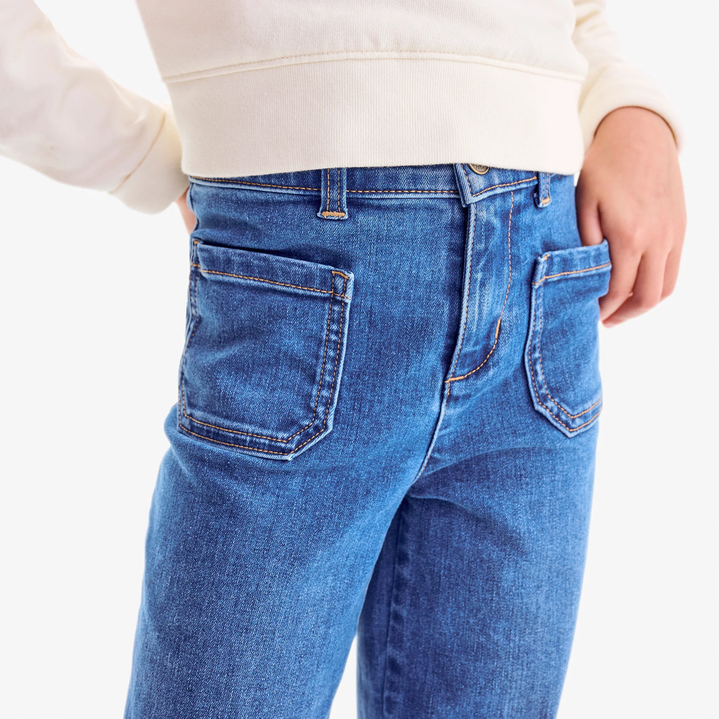 Kids patch pocket jean - Image 4