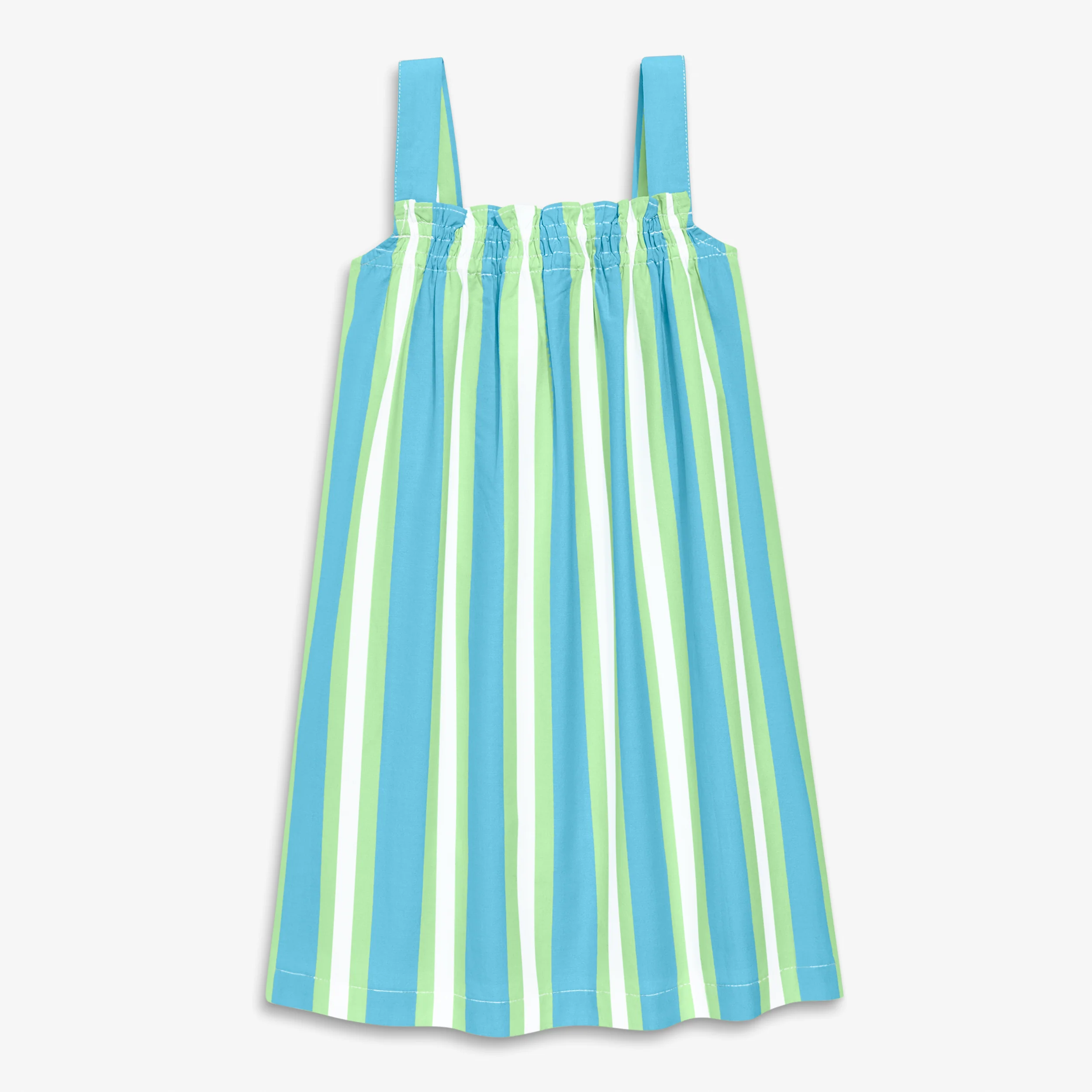Clearance kids woven smocked sundress in stripe - Image 3