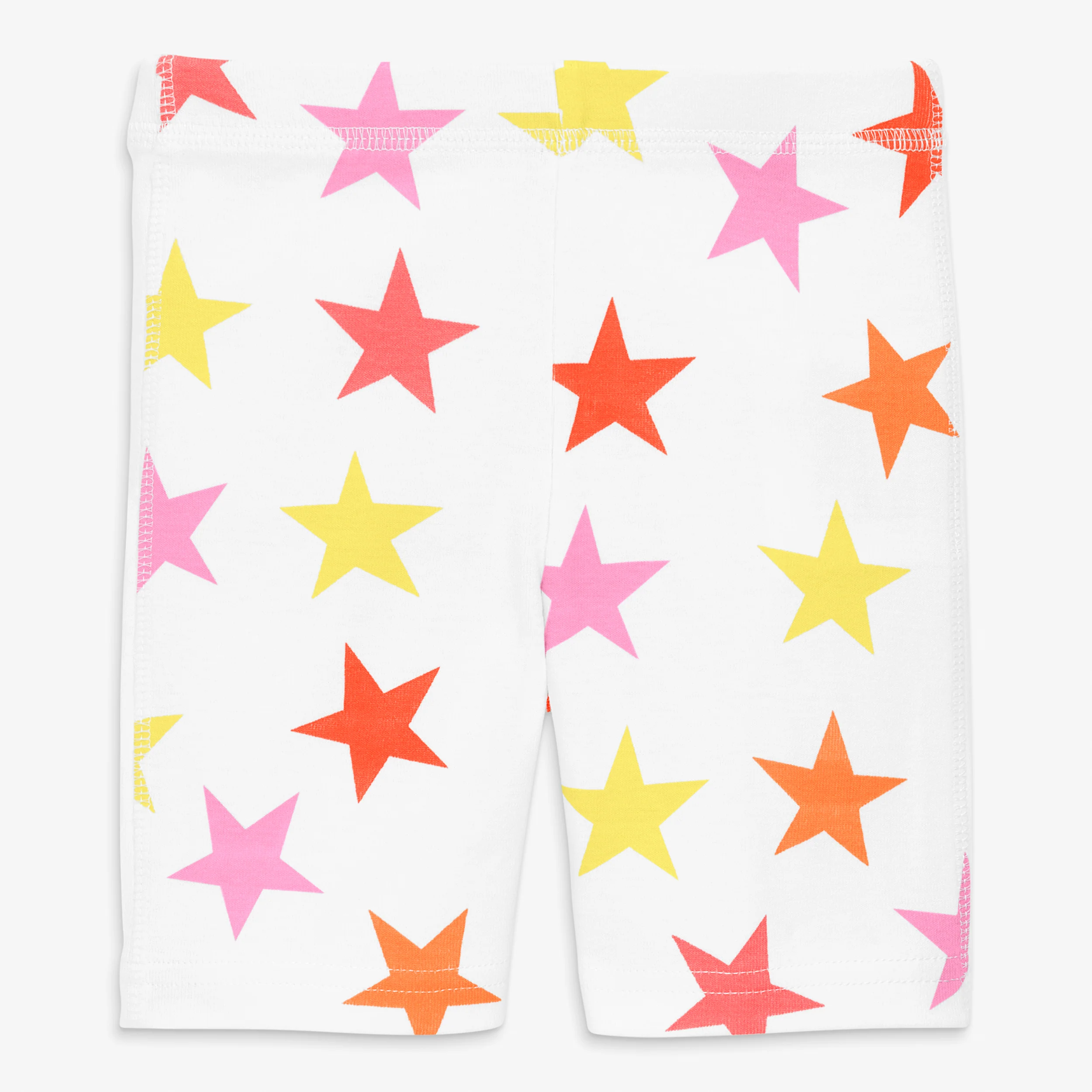Clearance kids organic pj short in cutout star - Image 2