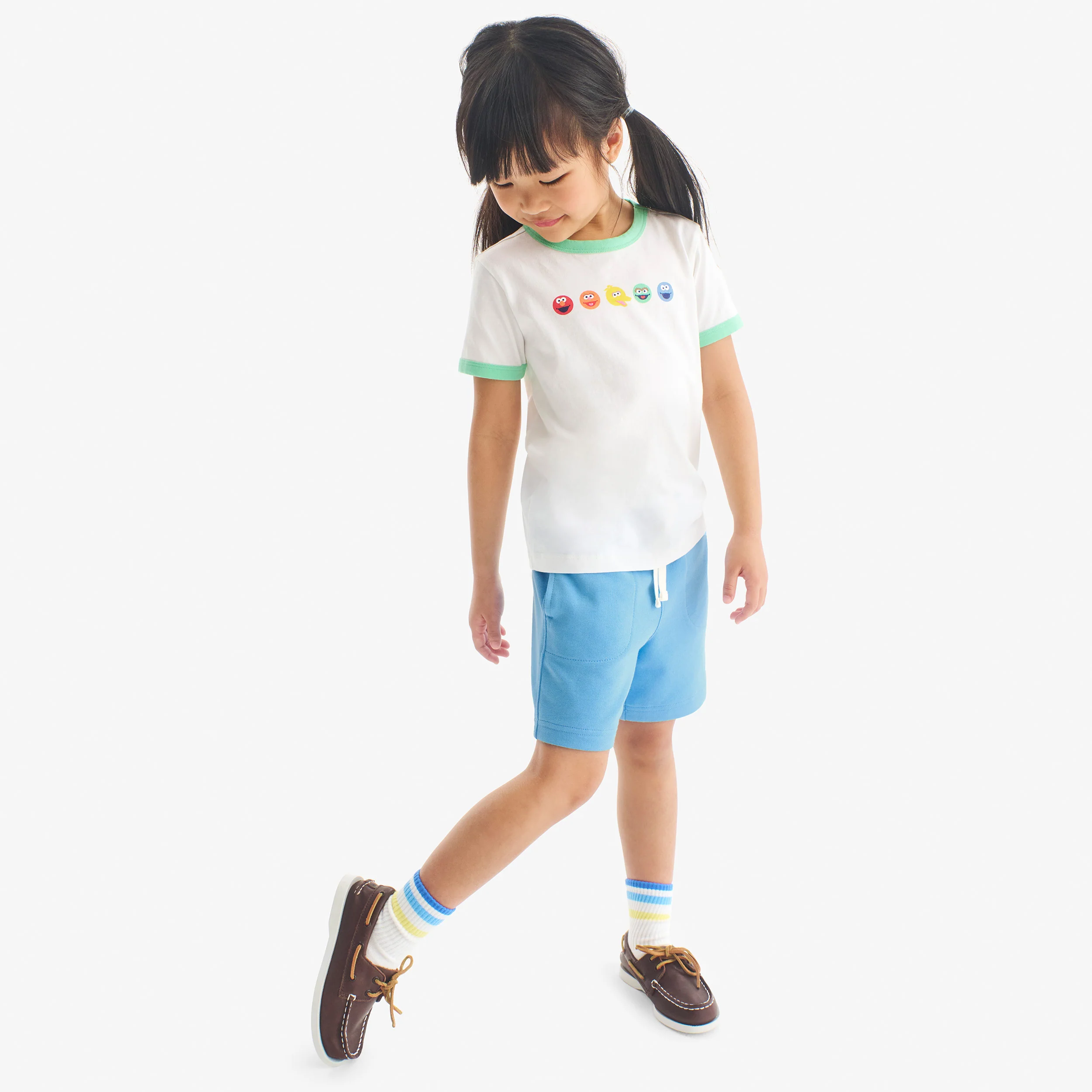 Kids Sesame Street friends ringer tee - Image 4