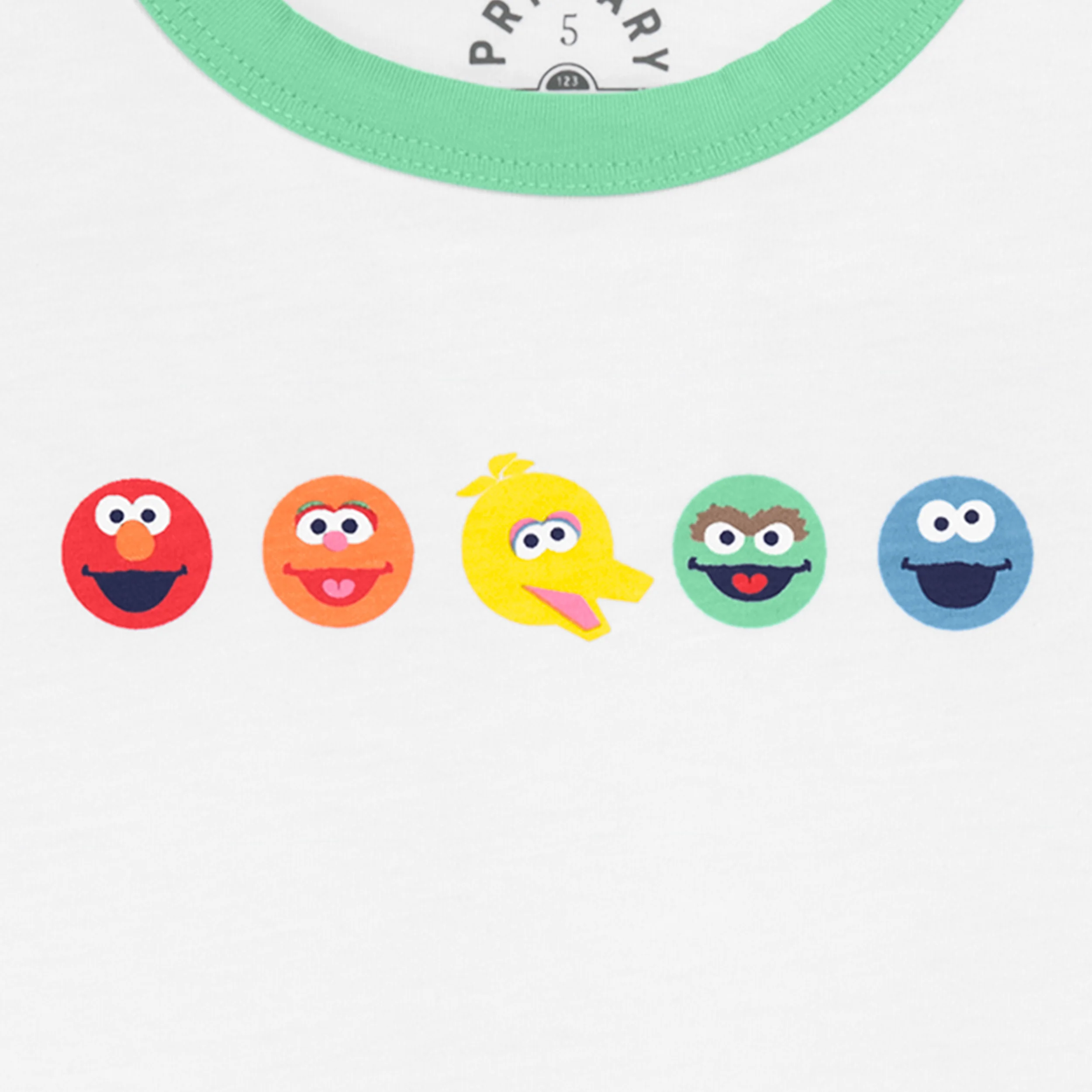 Kids Sesame Street friends ringer tee - Image 5