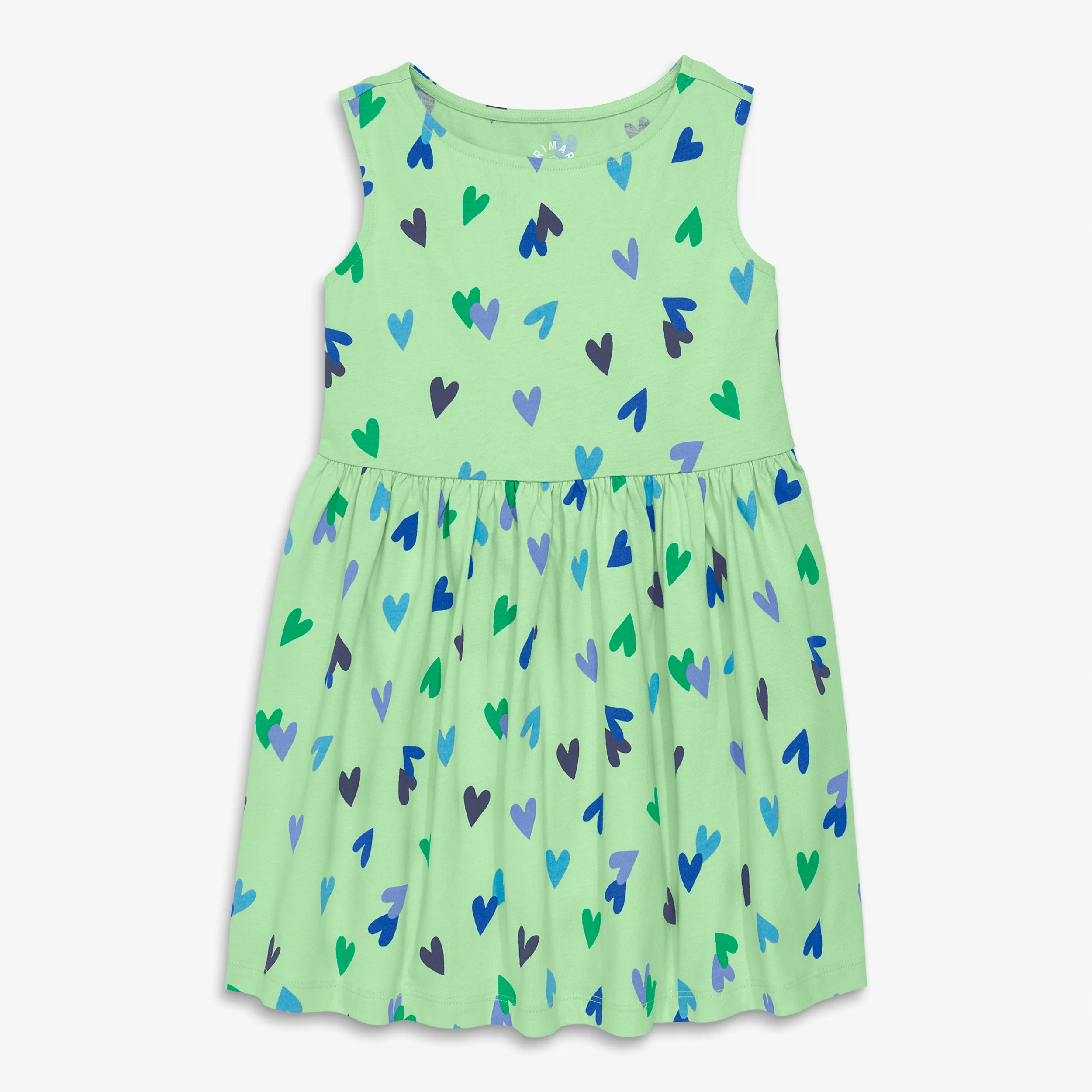 Kids recess dress in hearts