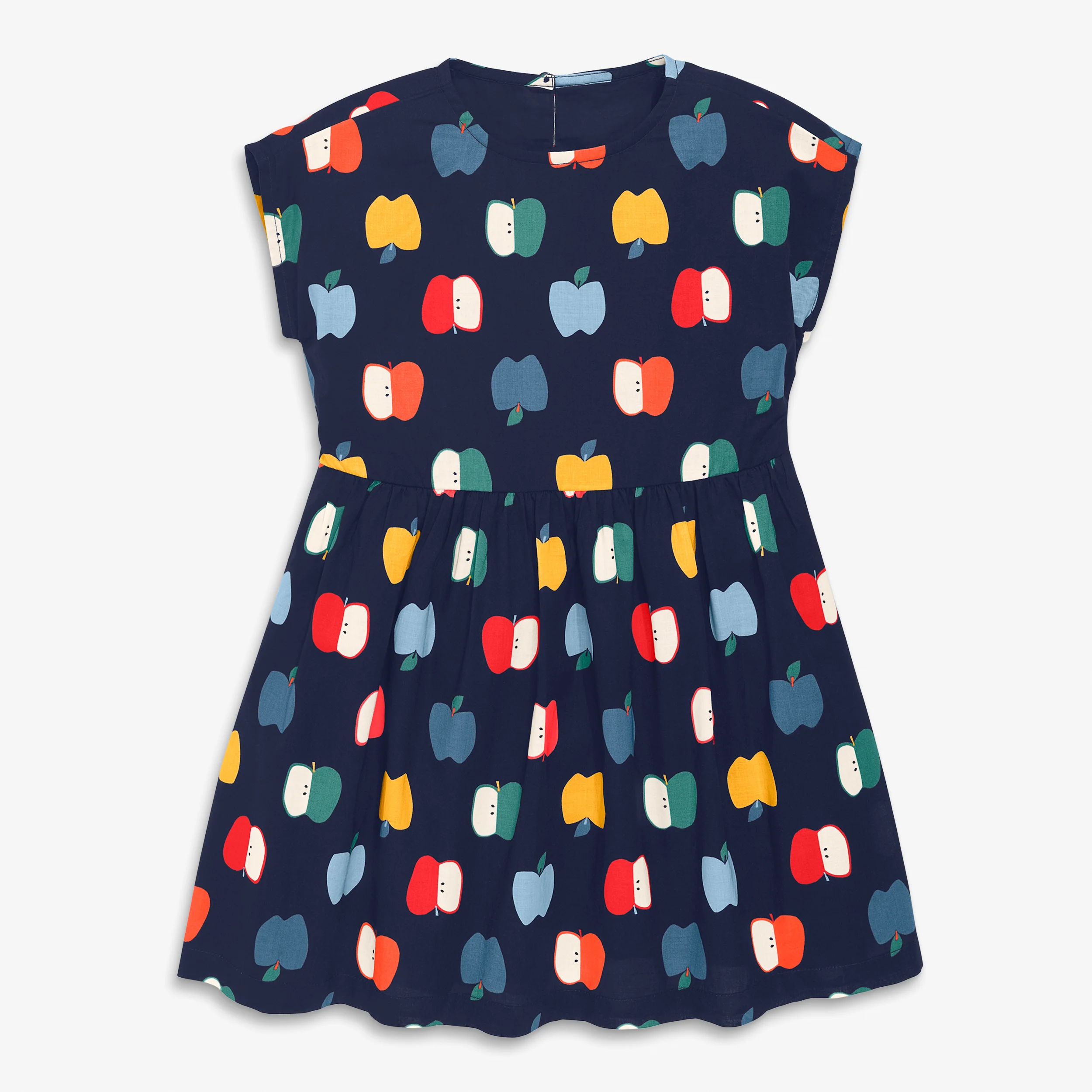 Kids backyard dress in rainbow apples - Image 2