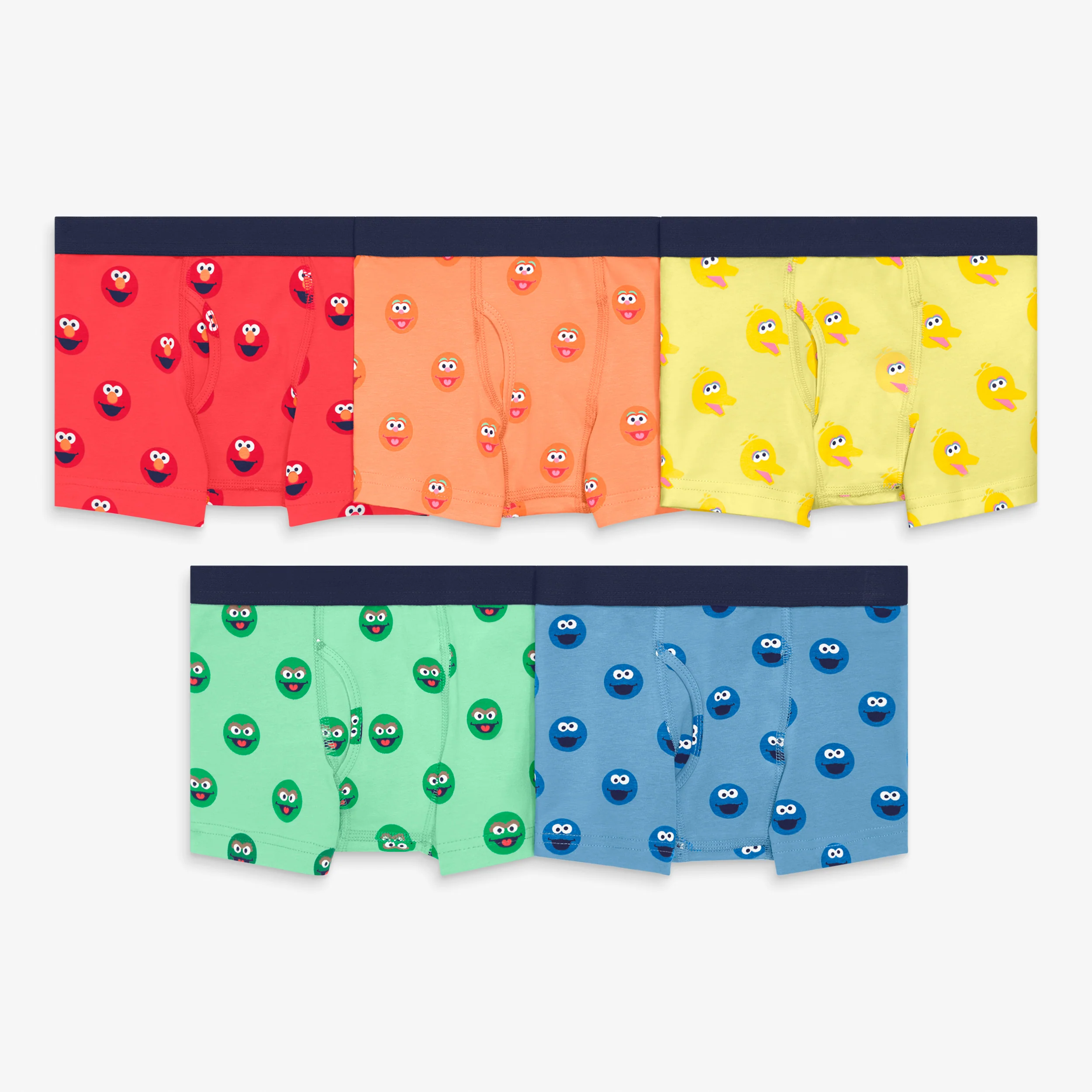 Kids Sesame Street boxer brief 5-pack