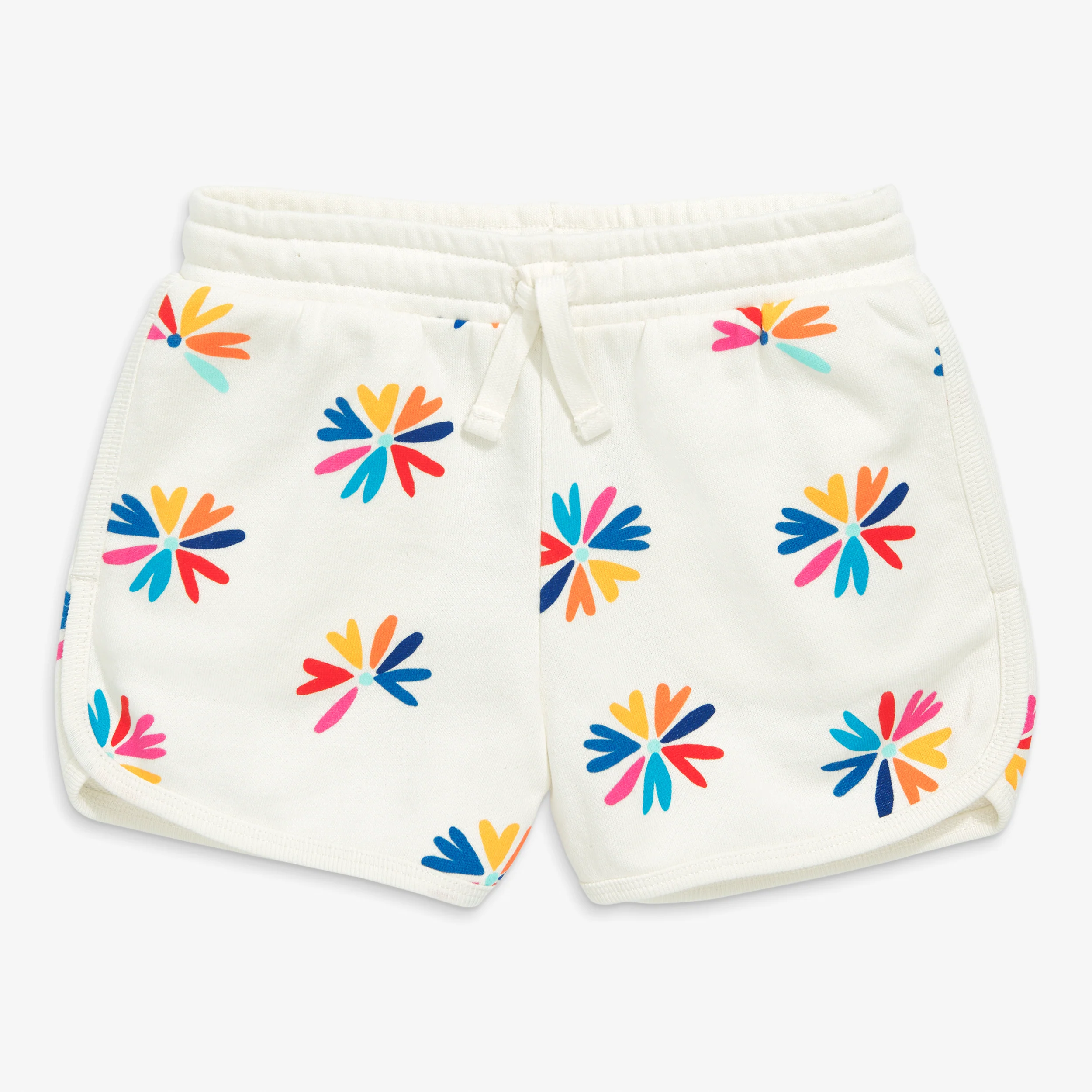 Clearance kids recess short in bright blooms