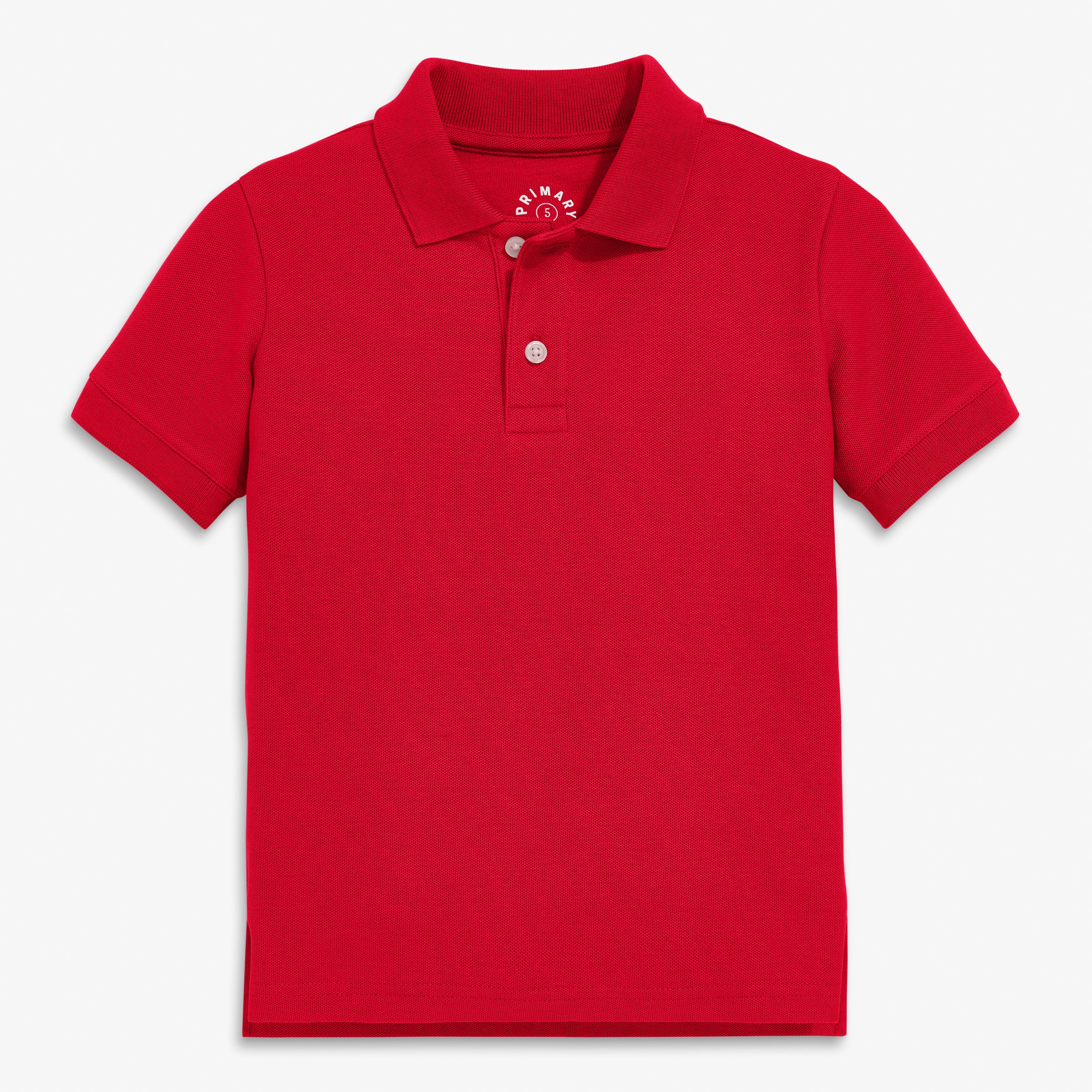 Kids short sleeve pique polo - Image 7