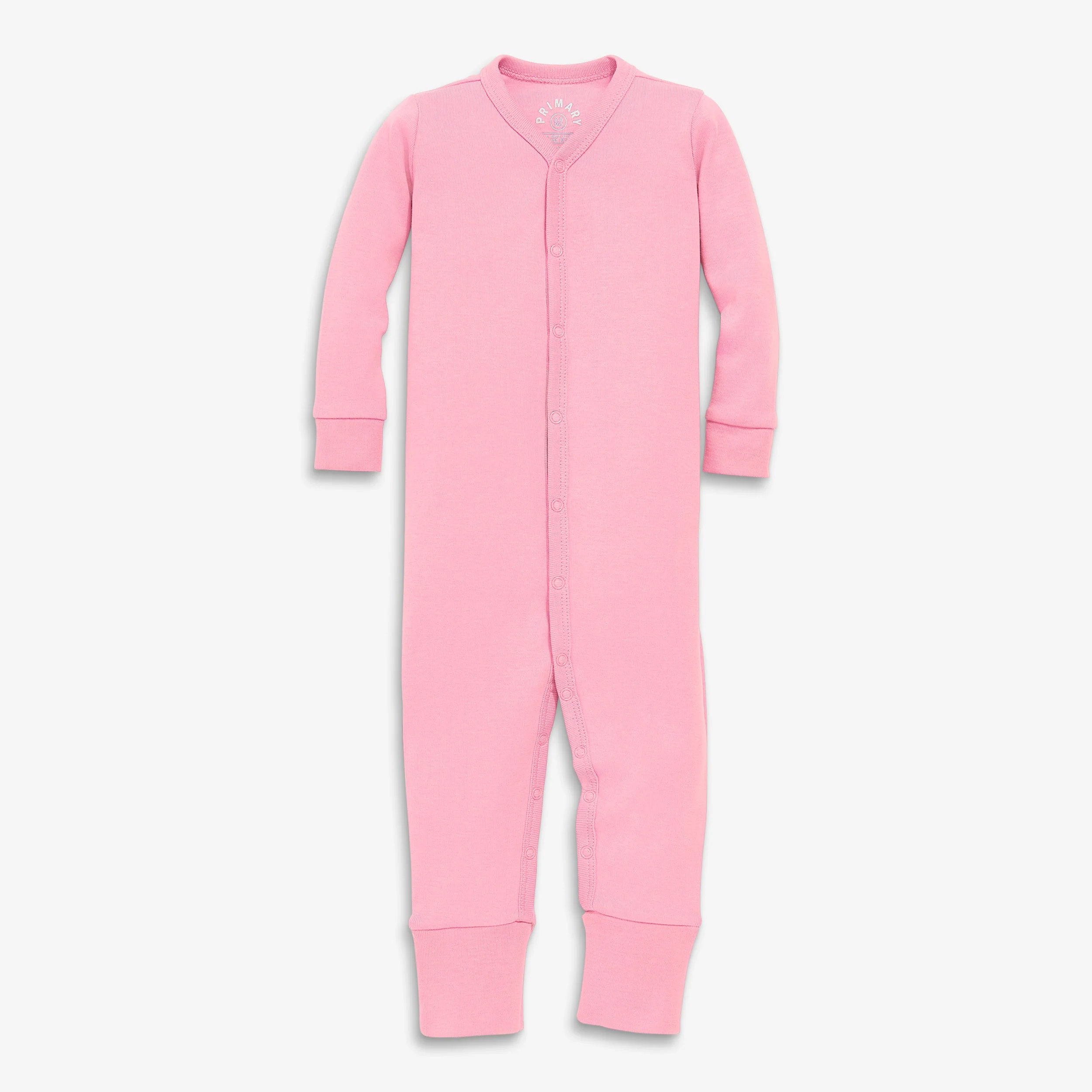 Clearance baby organic snap romper with convertible foot (nb)