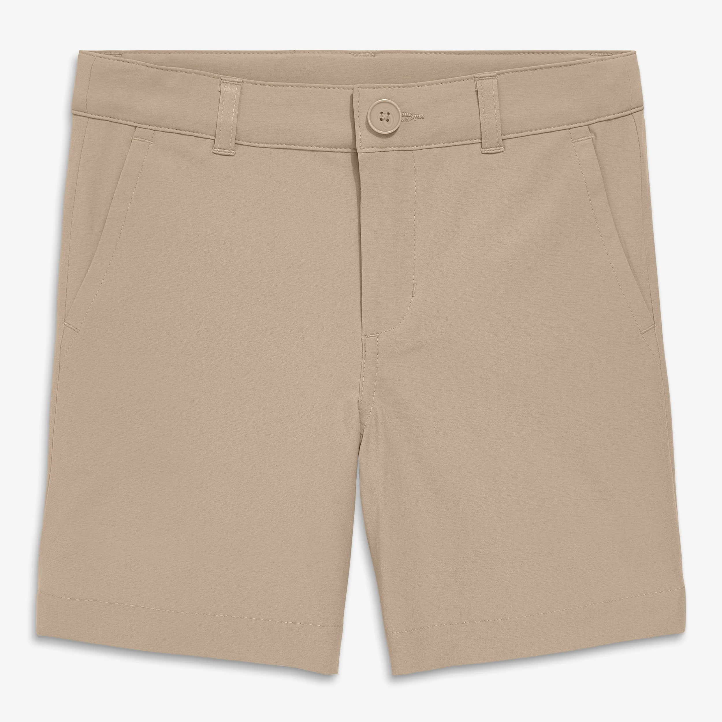 Kids StayCool stretch flat front short