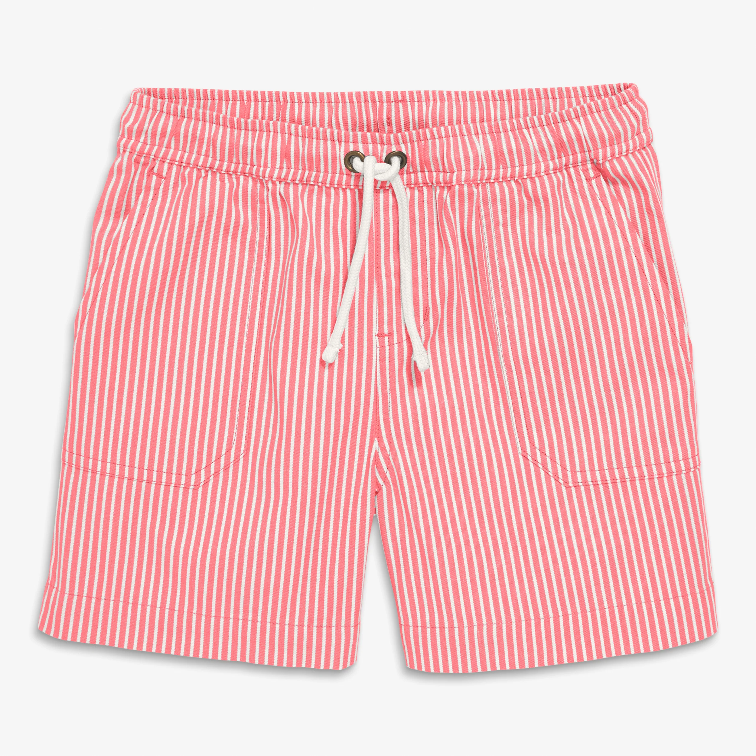 Kids stretch chino short in boardwalk stripe - Image 4