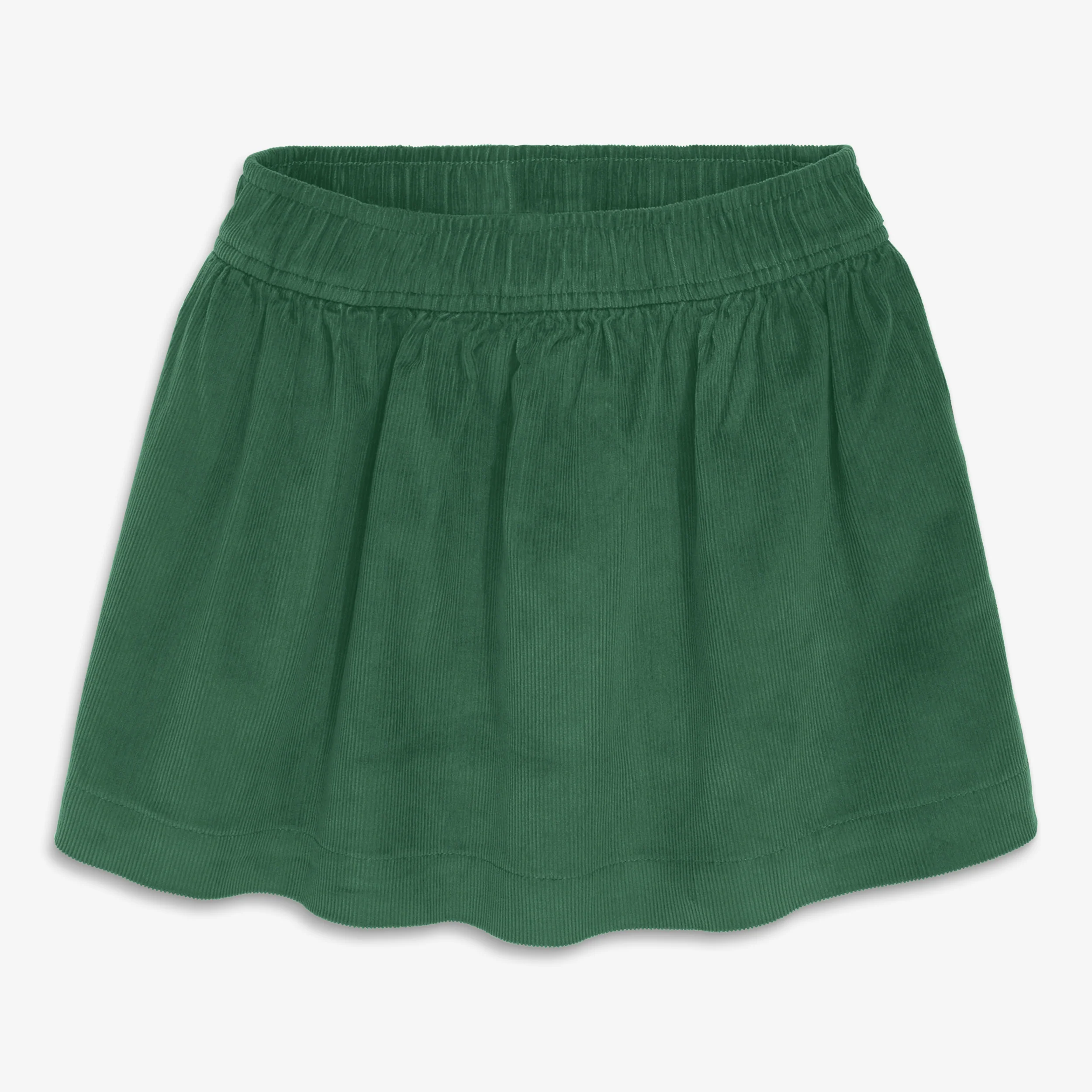 Clearance kids stretch corduroy pull-on pocket skirt