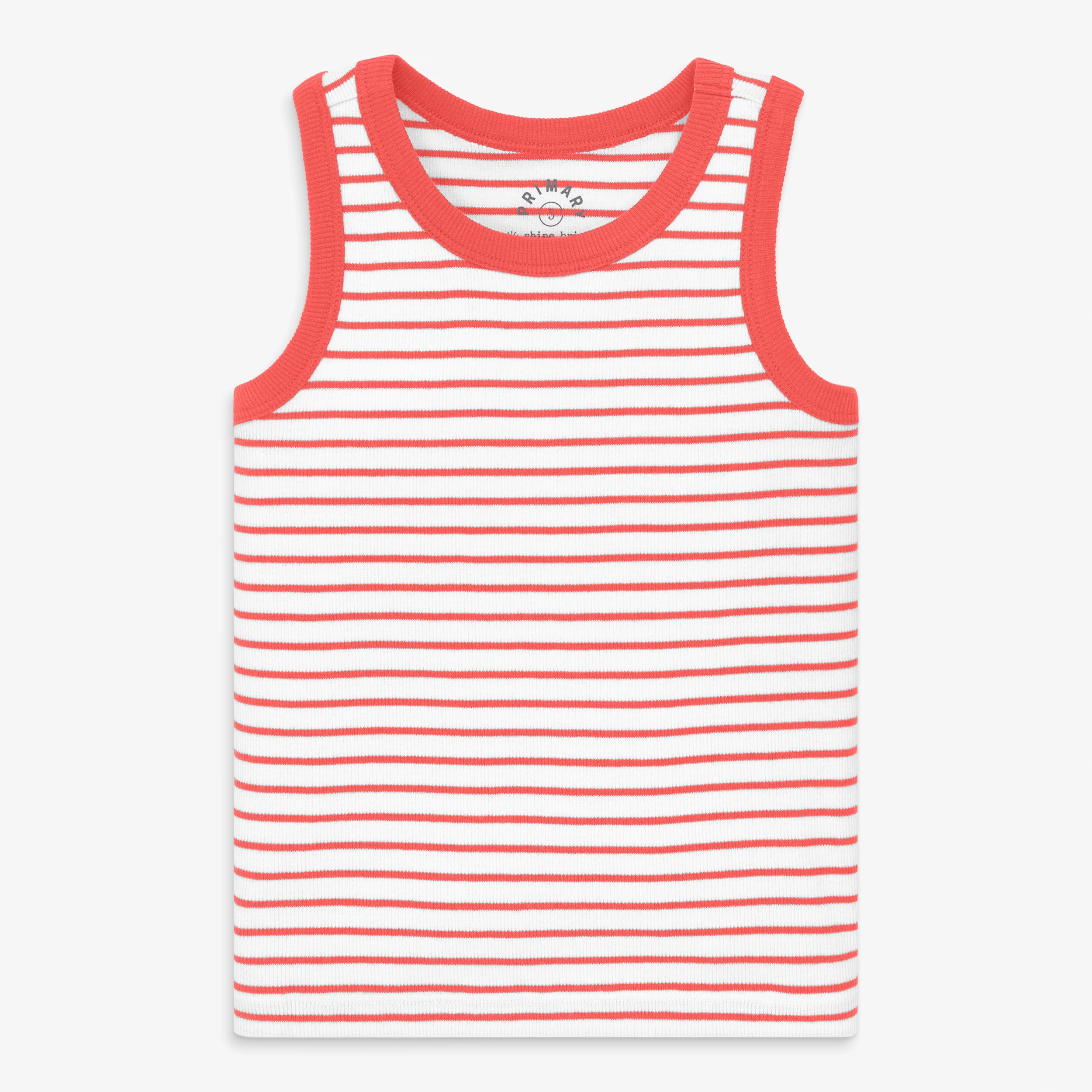 Kids rib tank in stripe - Image 3