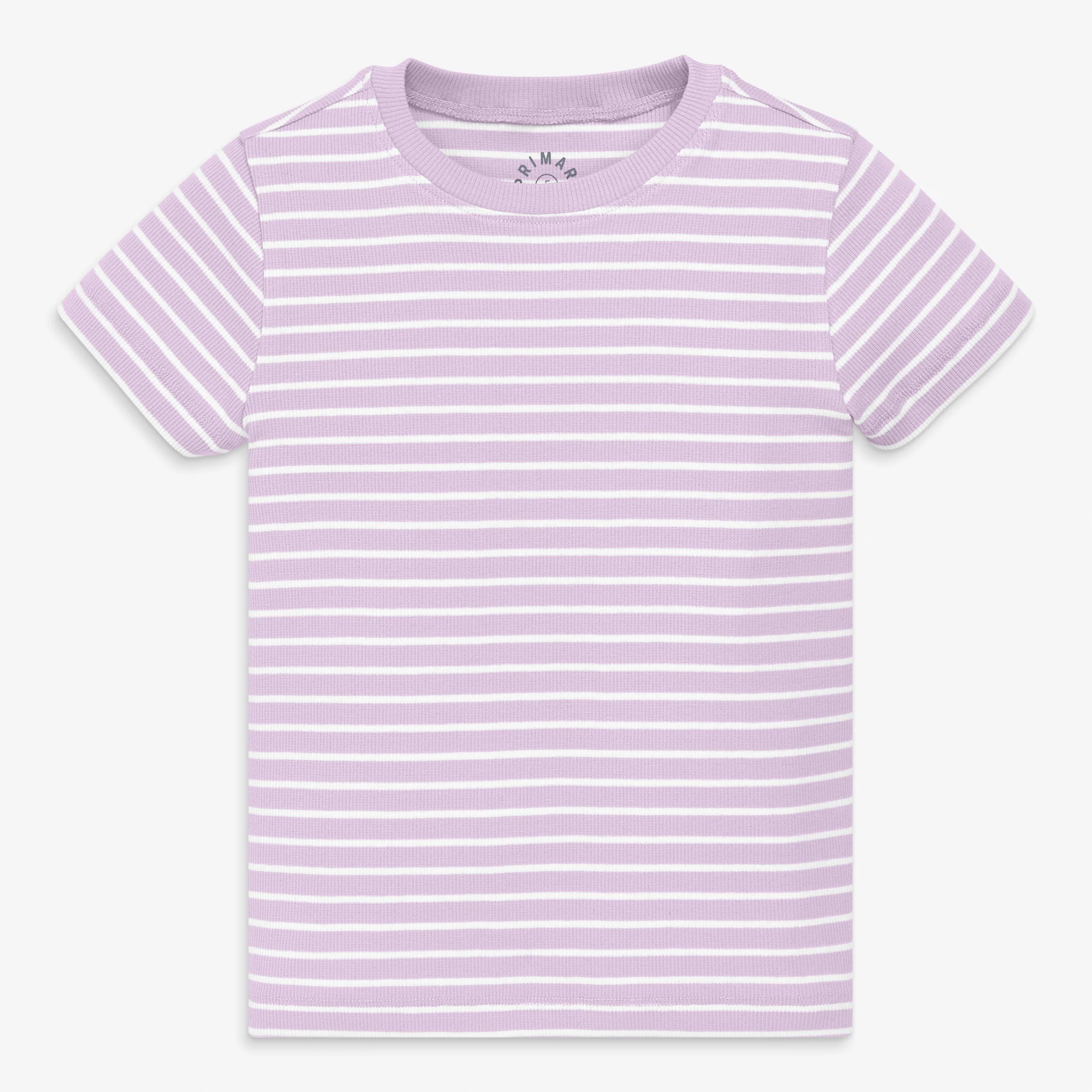 Kids rib tee in stripe - Image 3
