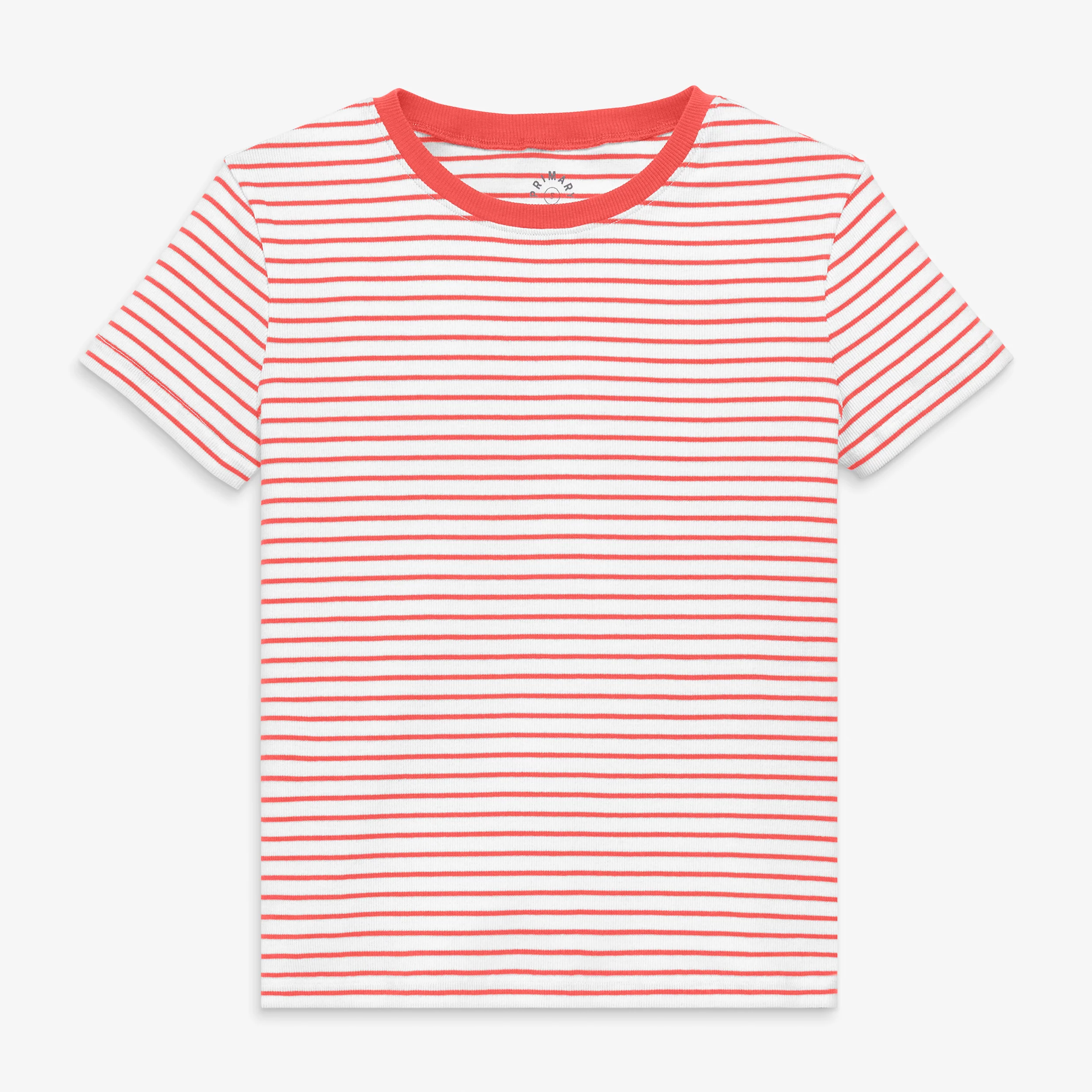 Adult rib tee in stripe (women’s fit) - Image 3