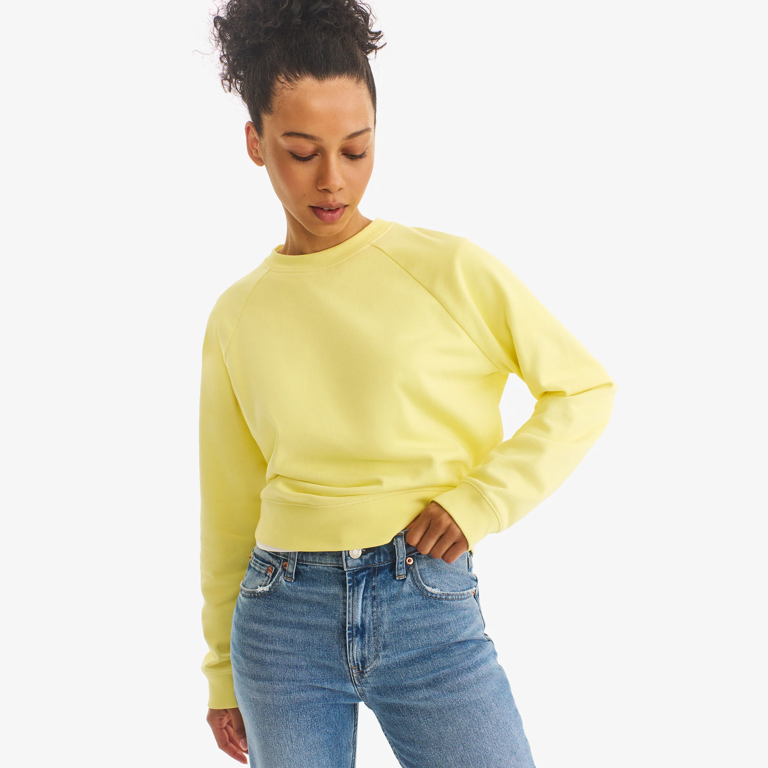 Adult 24/7 crop sweatshirt (women's fit) - Image 4