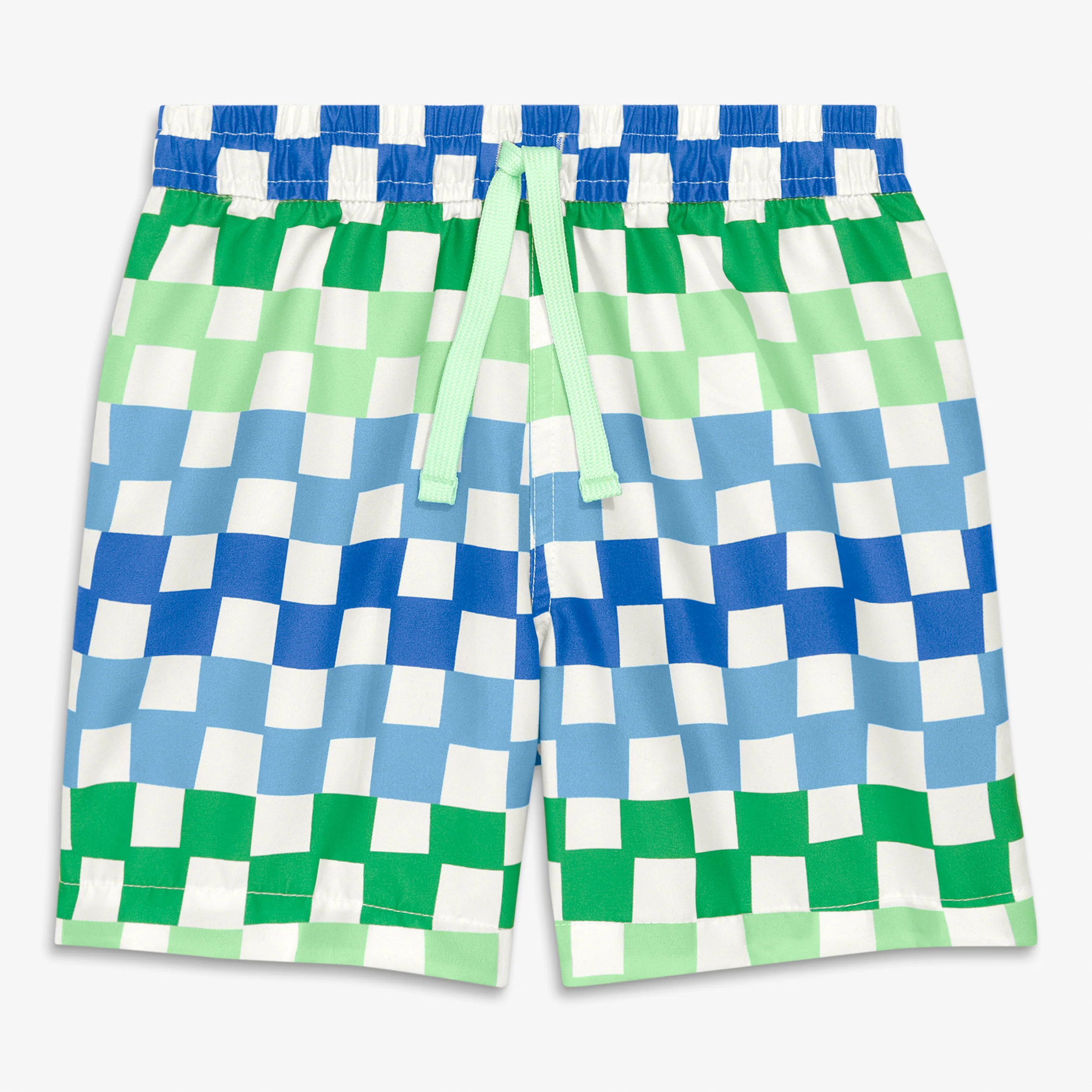 Kids swim trunk in check - Image 2