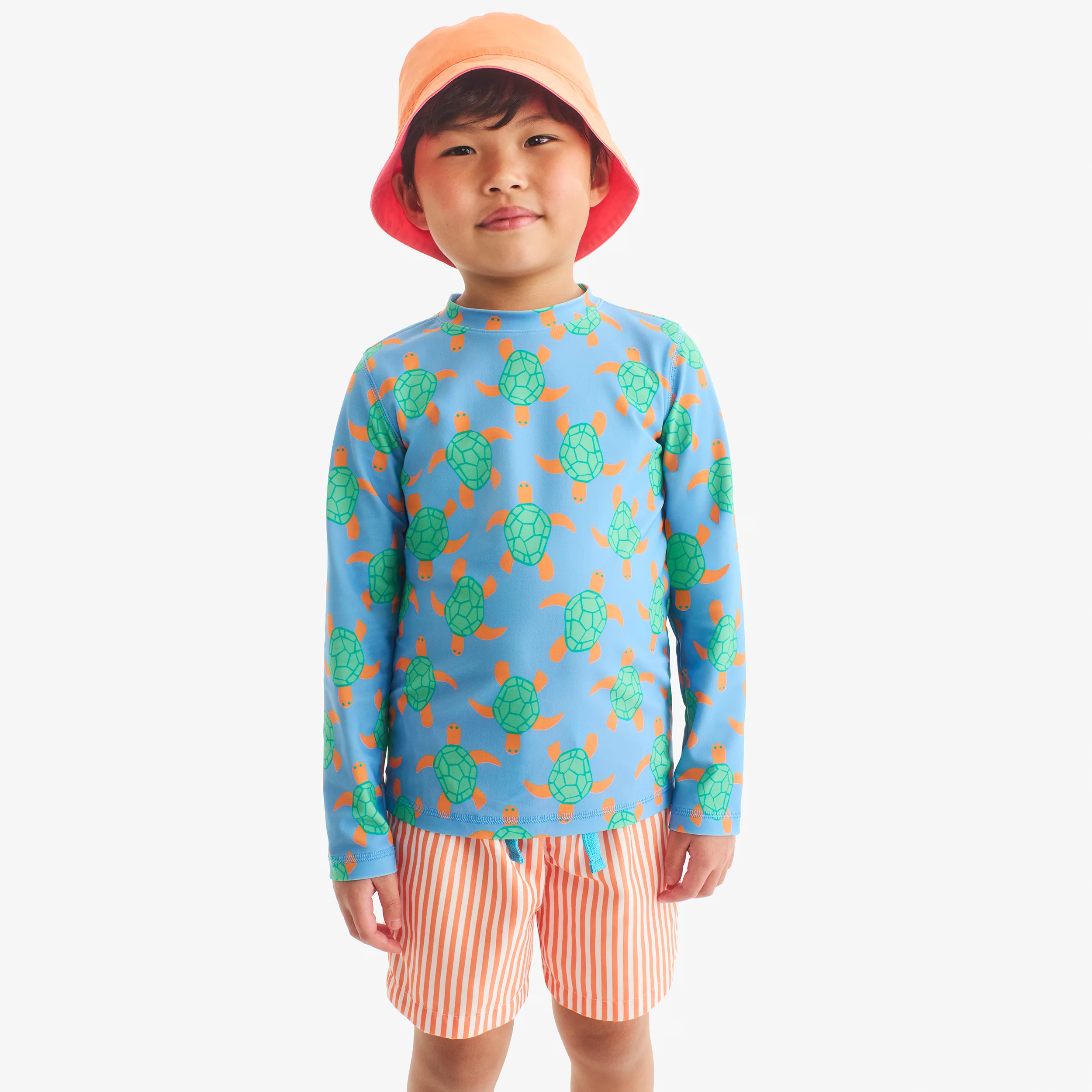 Kids swim trunk in stripe - Image 4