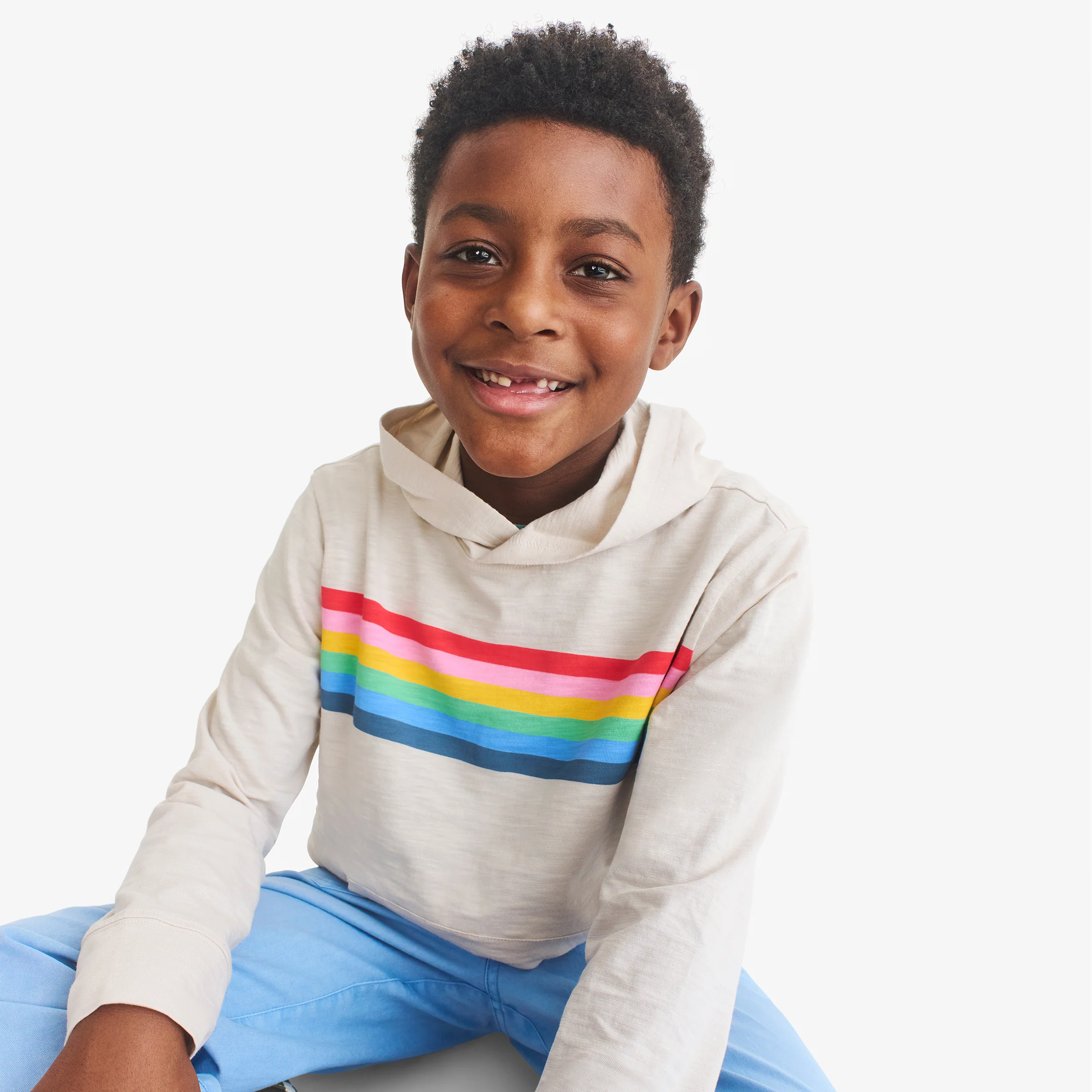 Kids rainbow banner t-shirt hoodie - Image 9