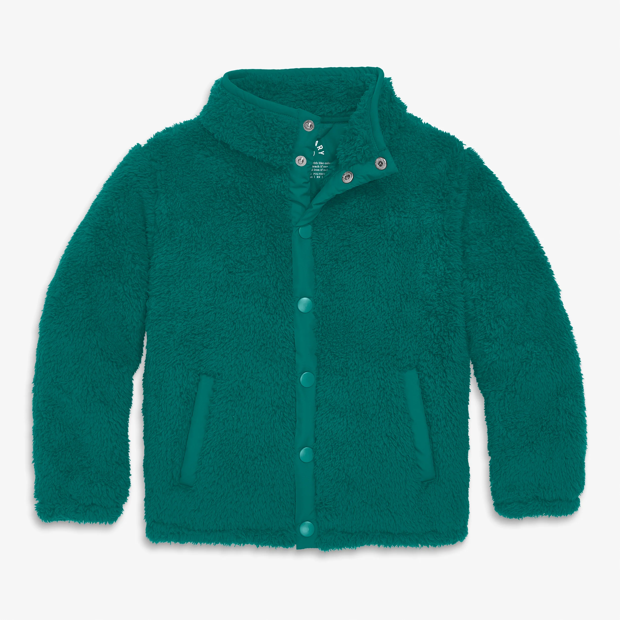 Kids teddy fleece jacket - Image 3