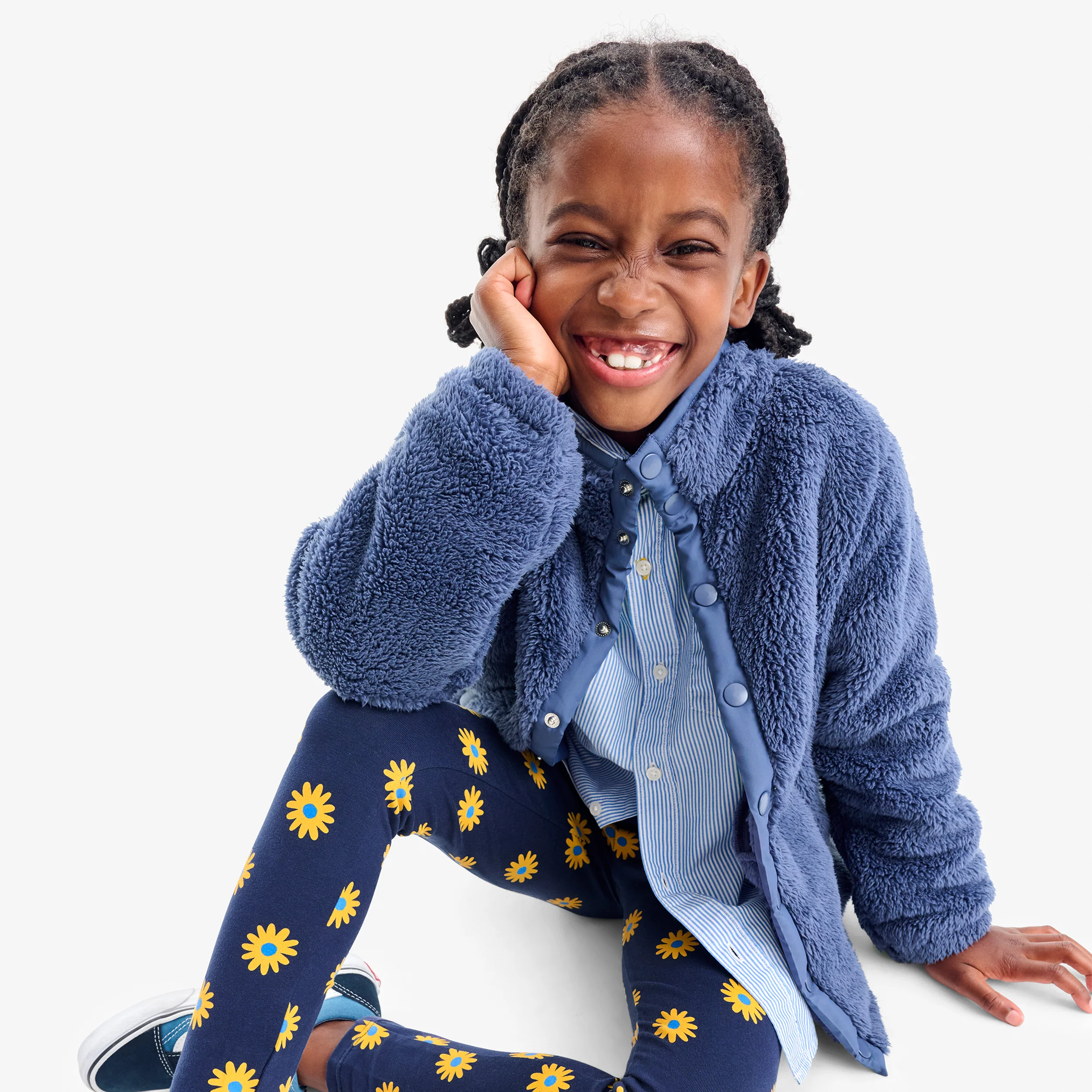 Kids teddy fleece jacket - Image 6