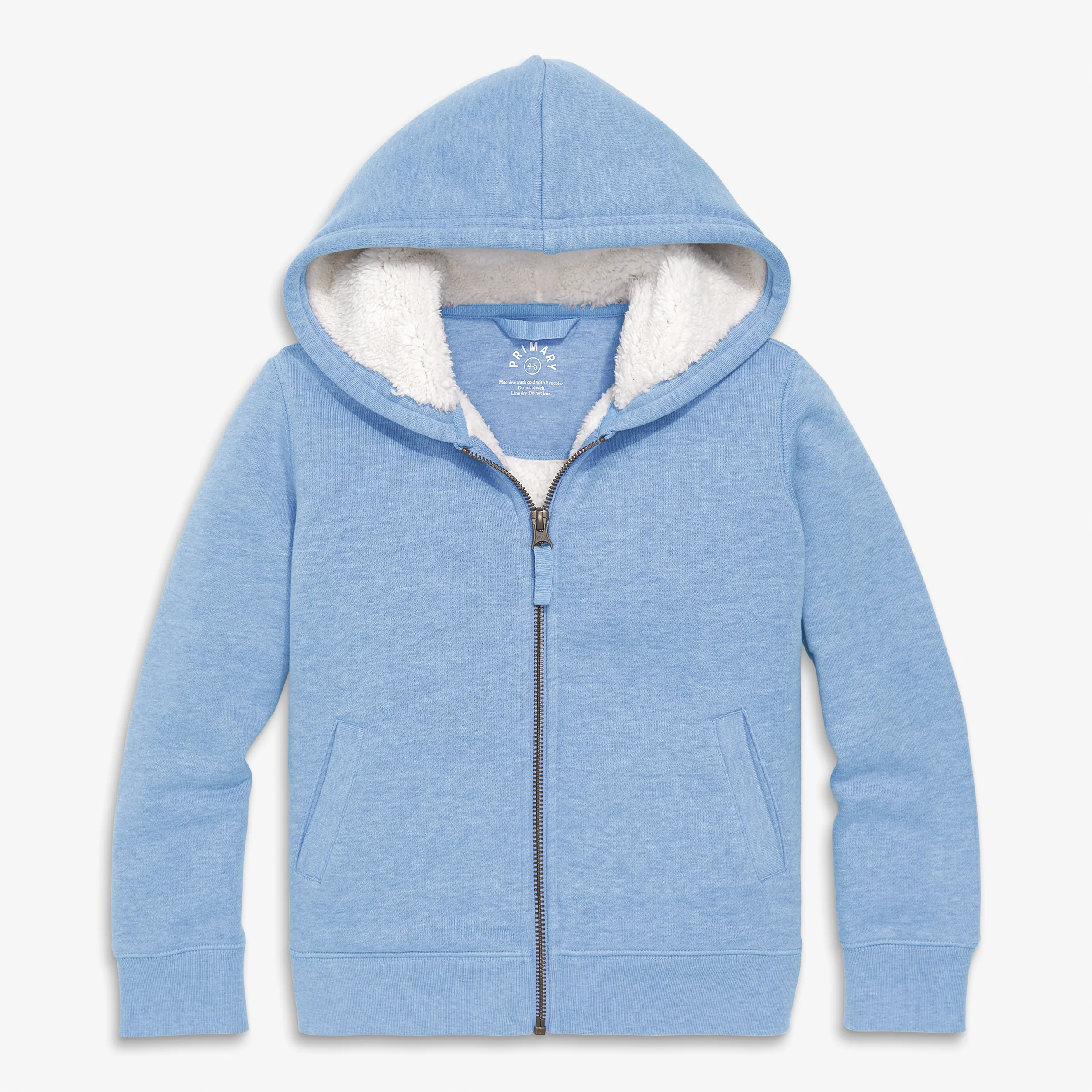 Kids teddy fleece-lined zip hoodie - Image 3