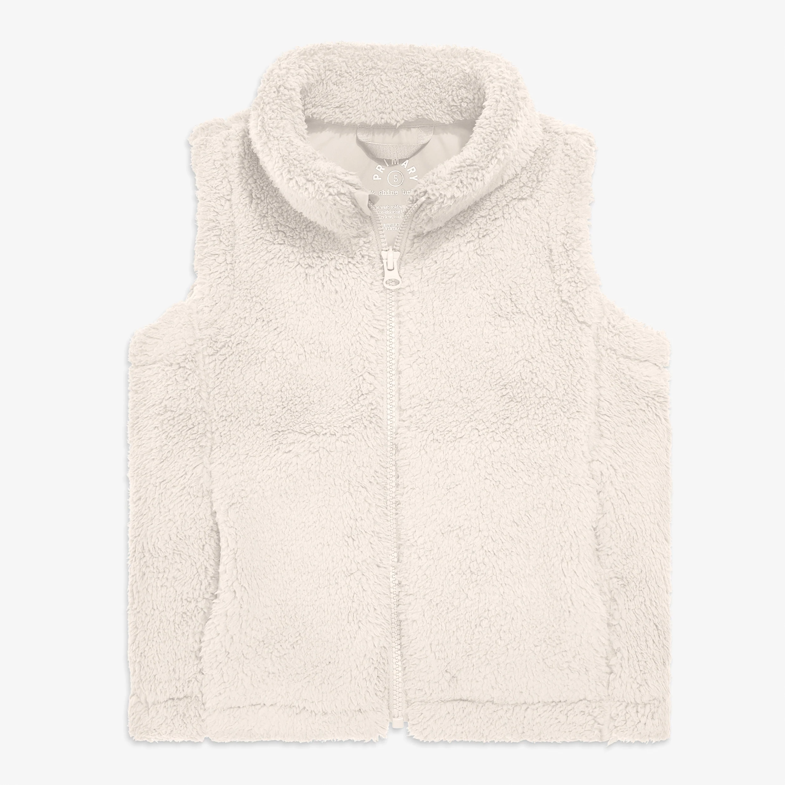 Kids teddy fleece vest - Image 2