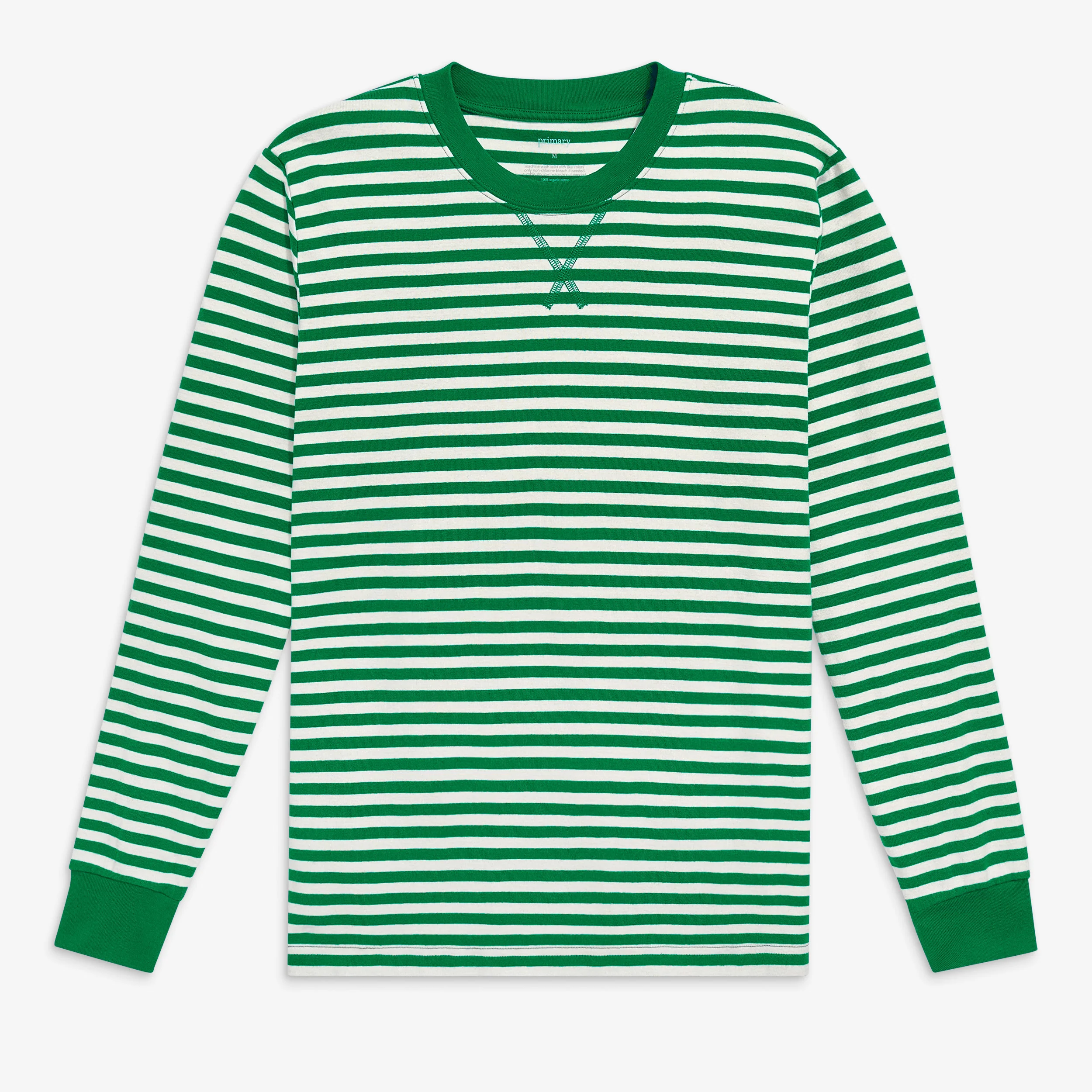 Clearance adult organic pj top in stripe (unisex fit) - Image 5