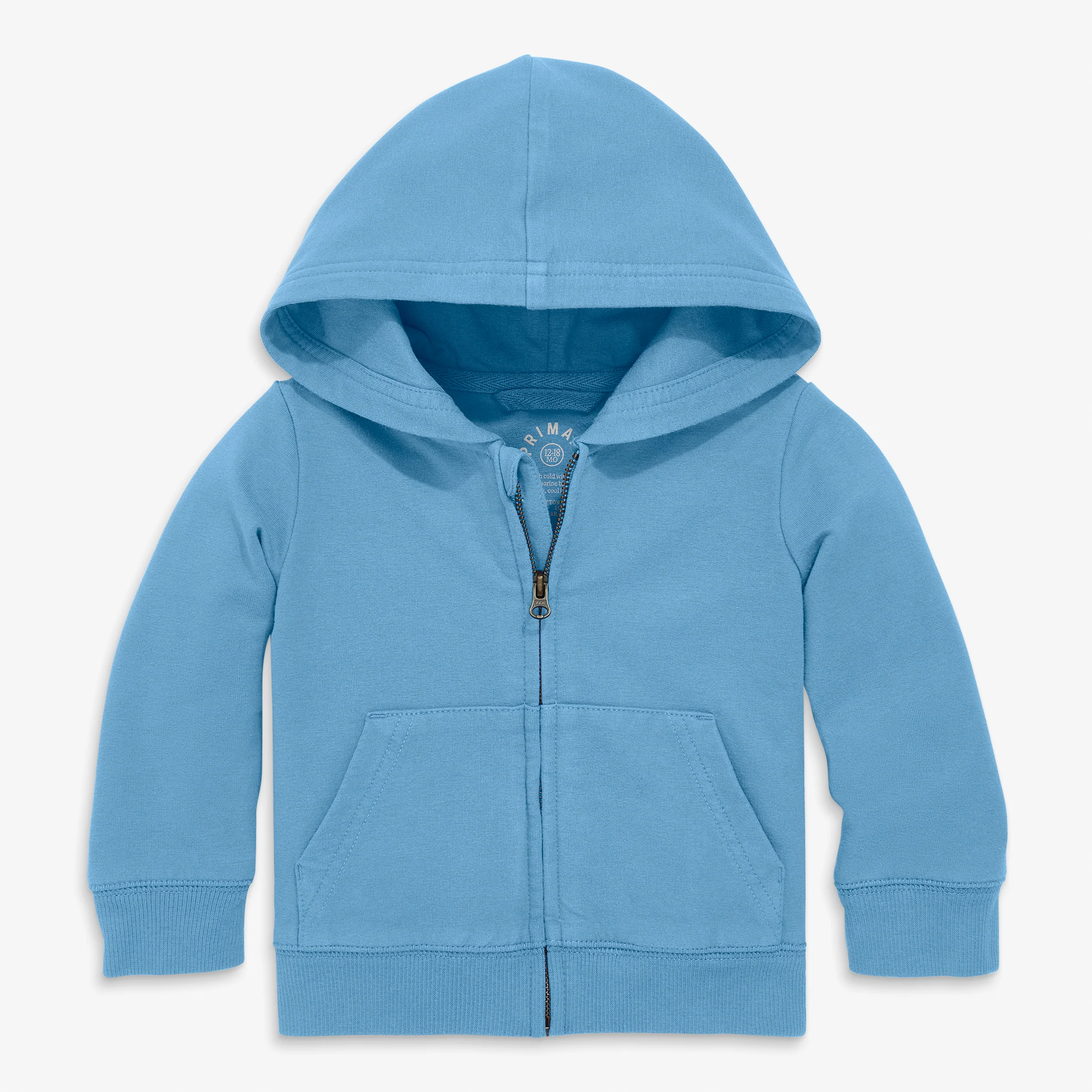 Baby zip hoodie in seasonal colors - Image 2