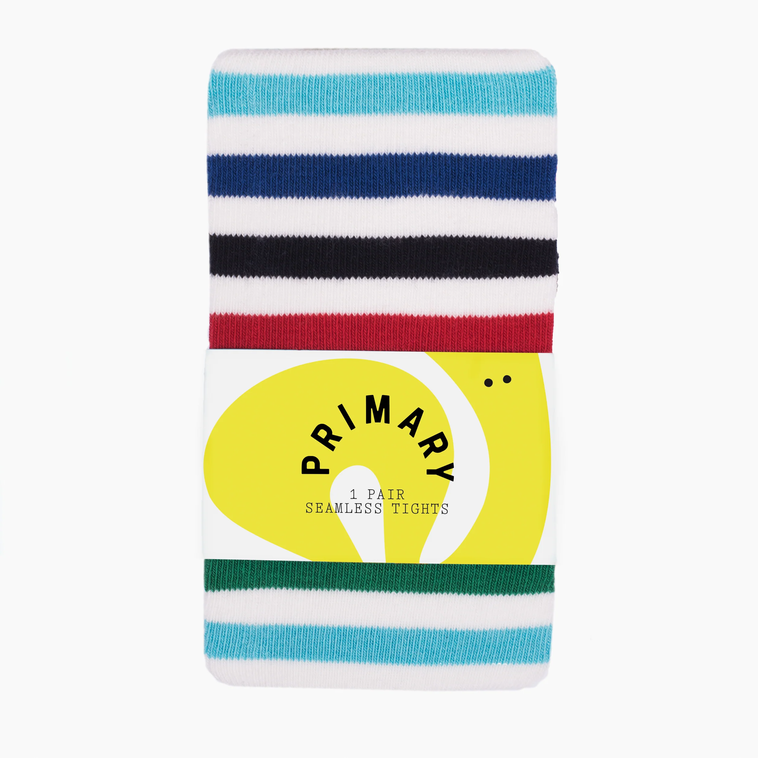Clearance baby tights in rainbow stripe - Image 3