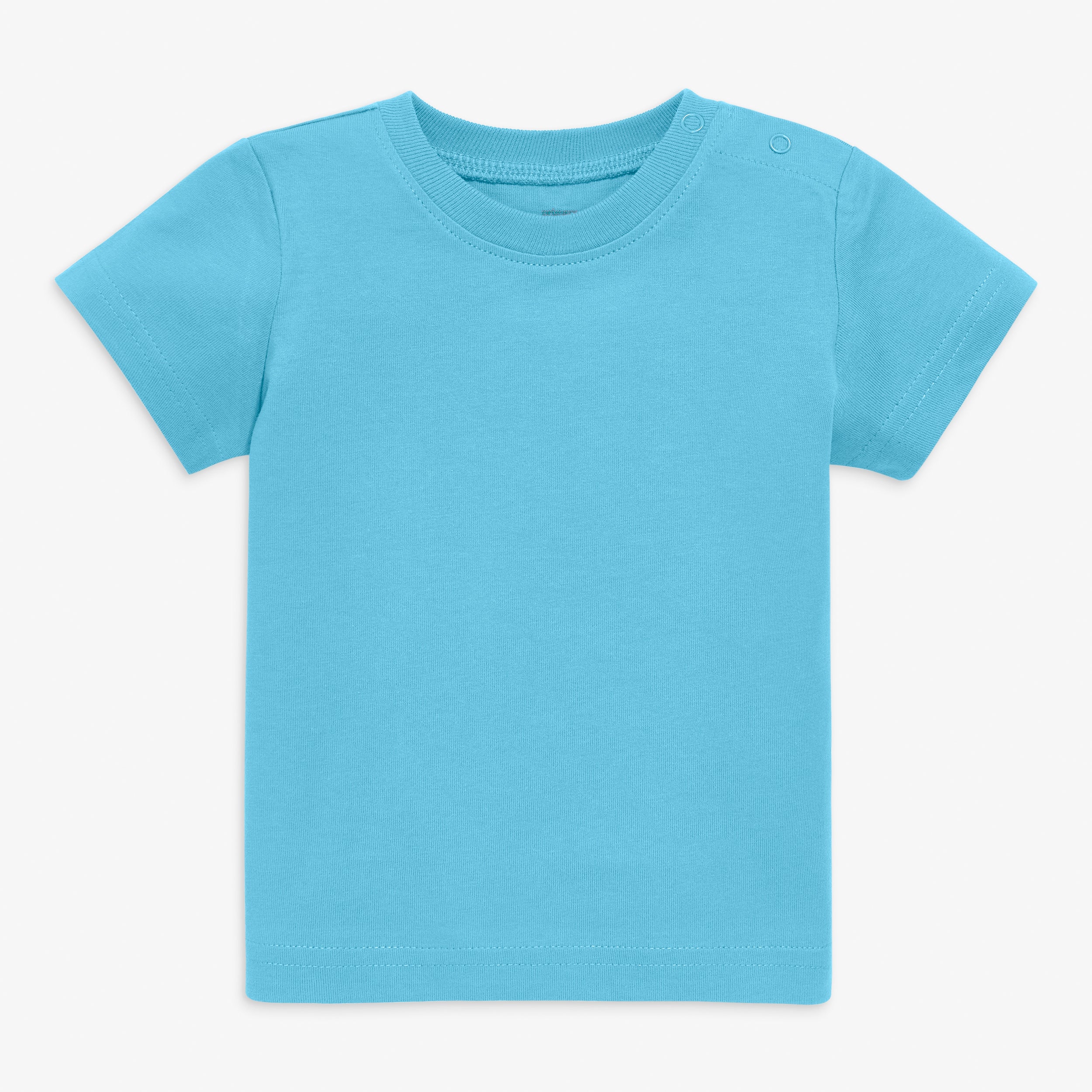 Baby short sleeve tee in seasonal colors