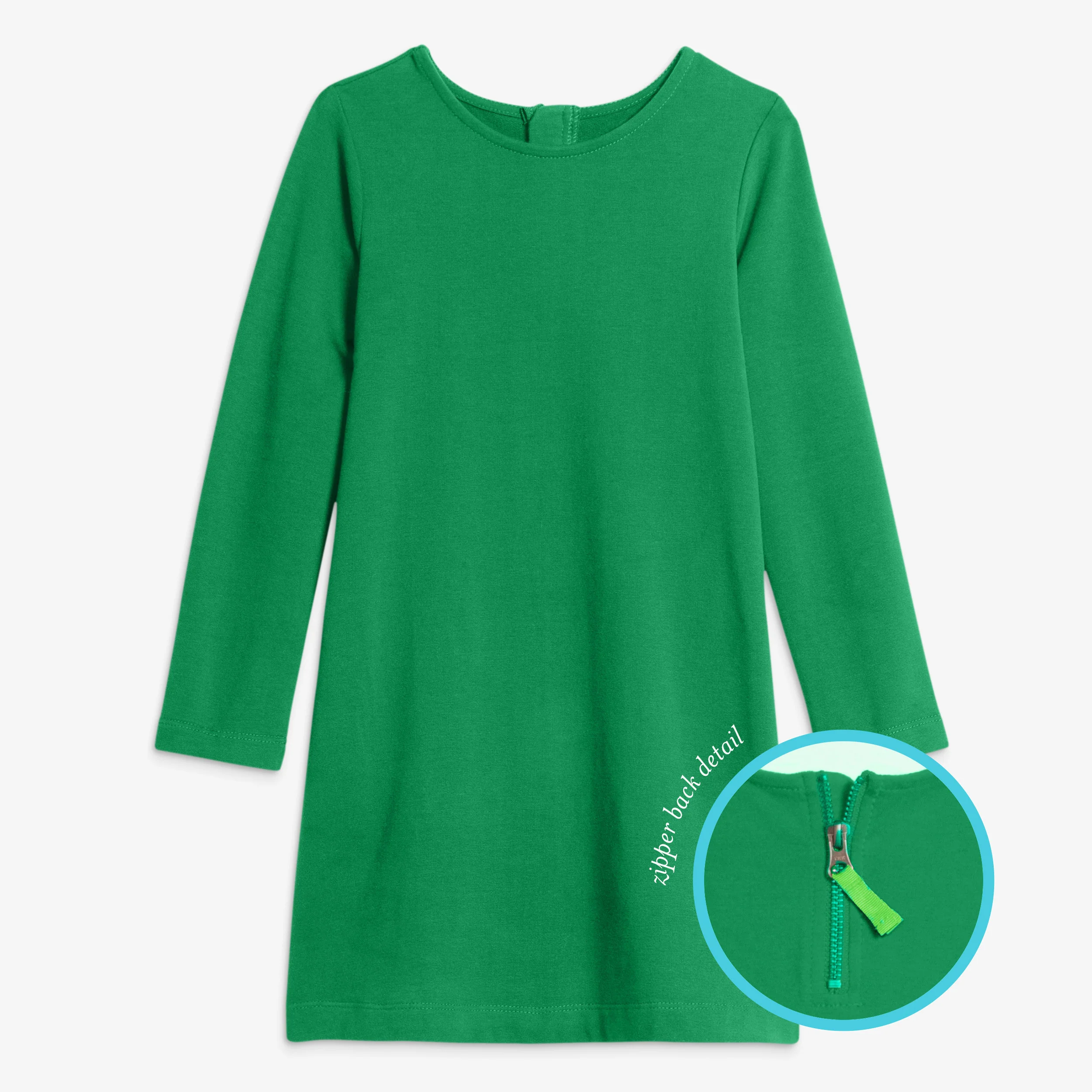 Clearance kids cozy dress in seasonal colors - Image 4