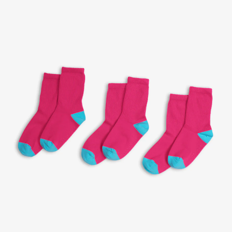 Clearance kids ribbed crew sock 3-pack - Image 10