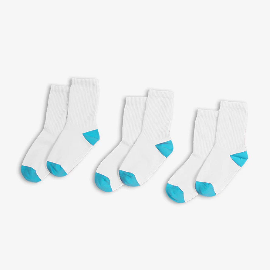 Clearance kids ribbed crew sock 3-pack - Image 11